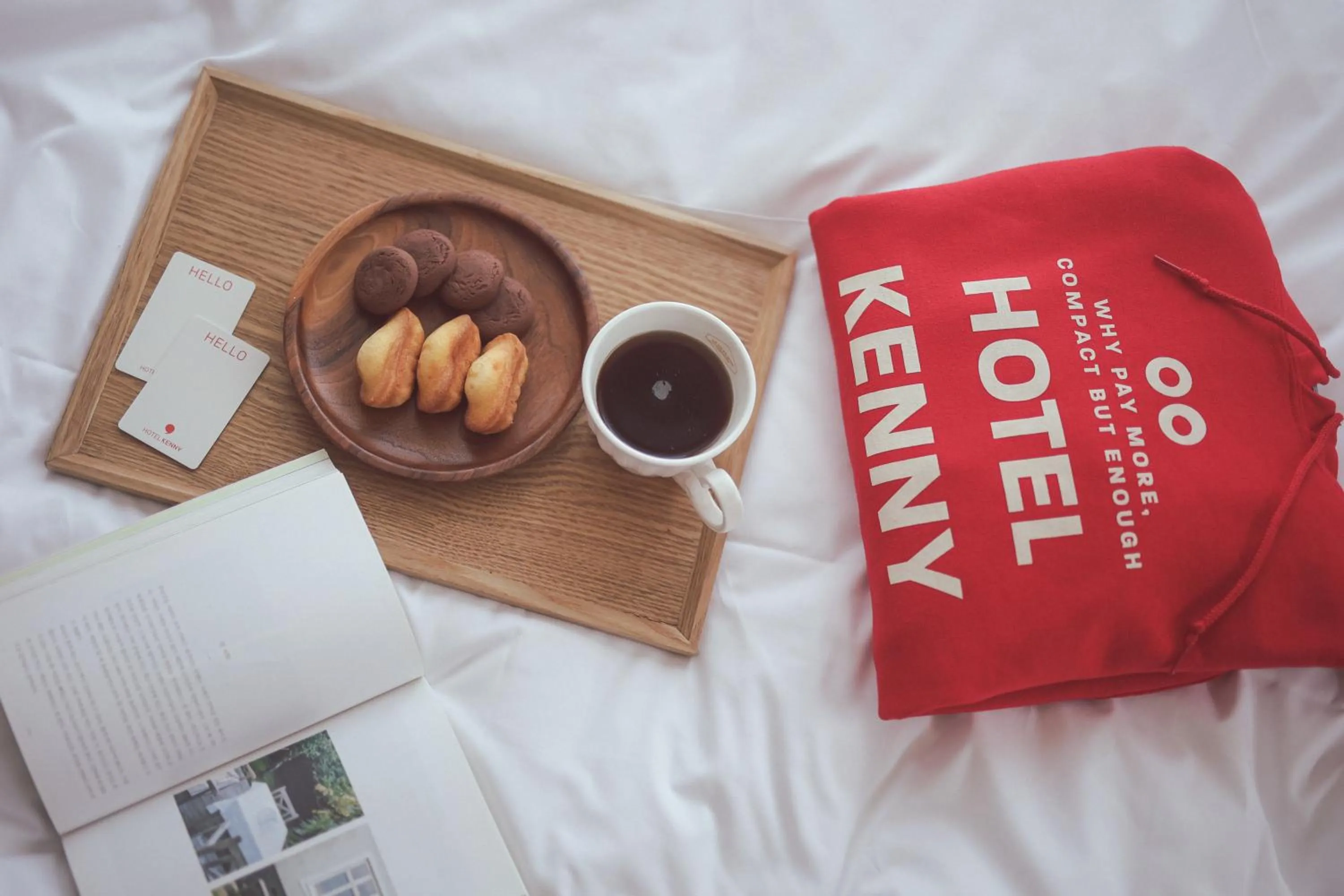 Decorative detail, Bed in Kenny Stay Busan Gijang