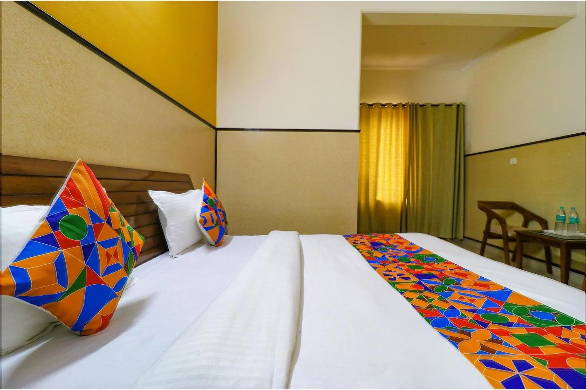 Bed in FabHotel Elite Peak