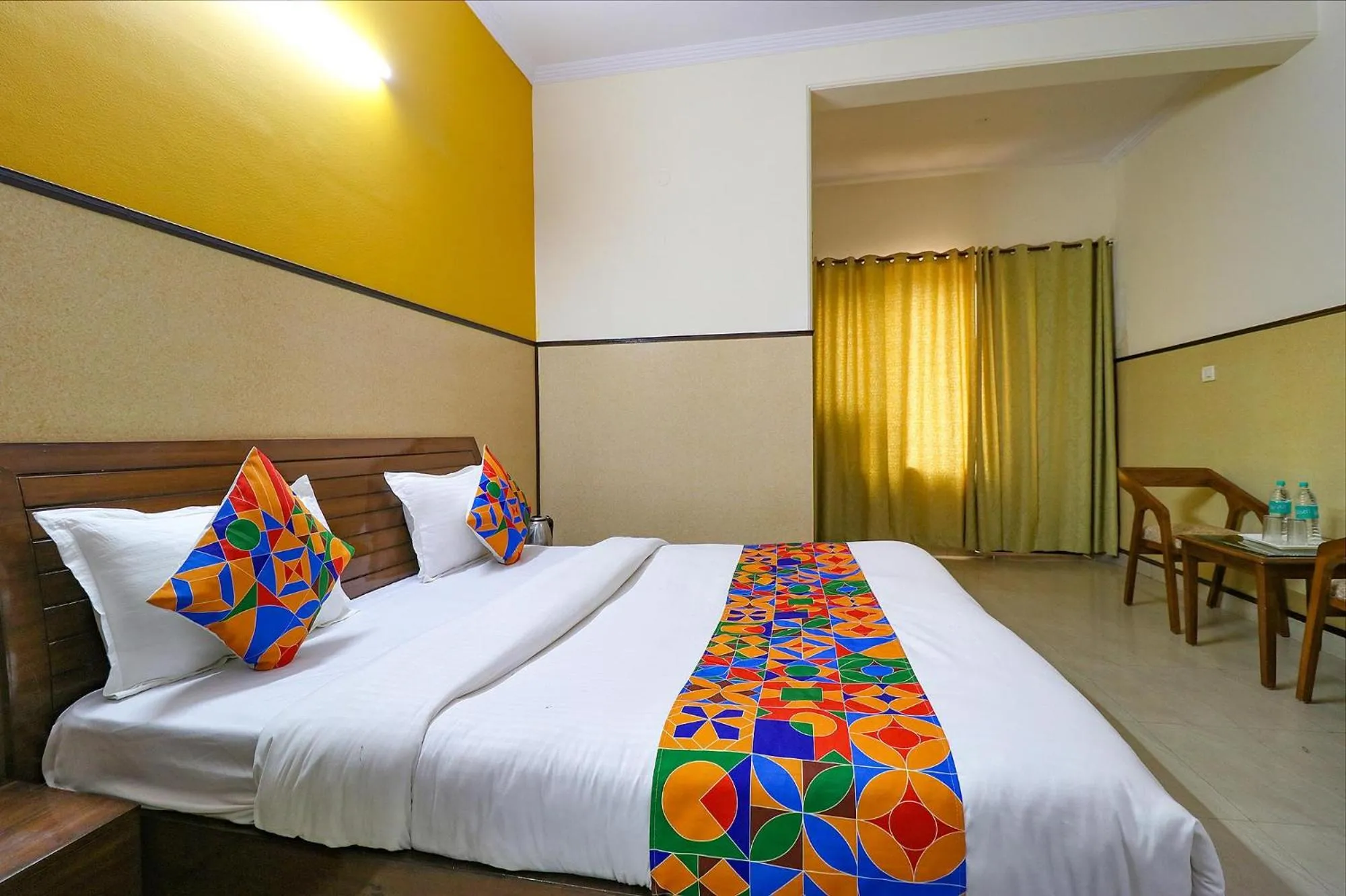 Bed in FabHotel Elite Peak