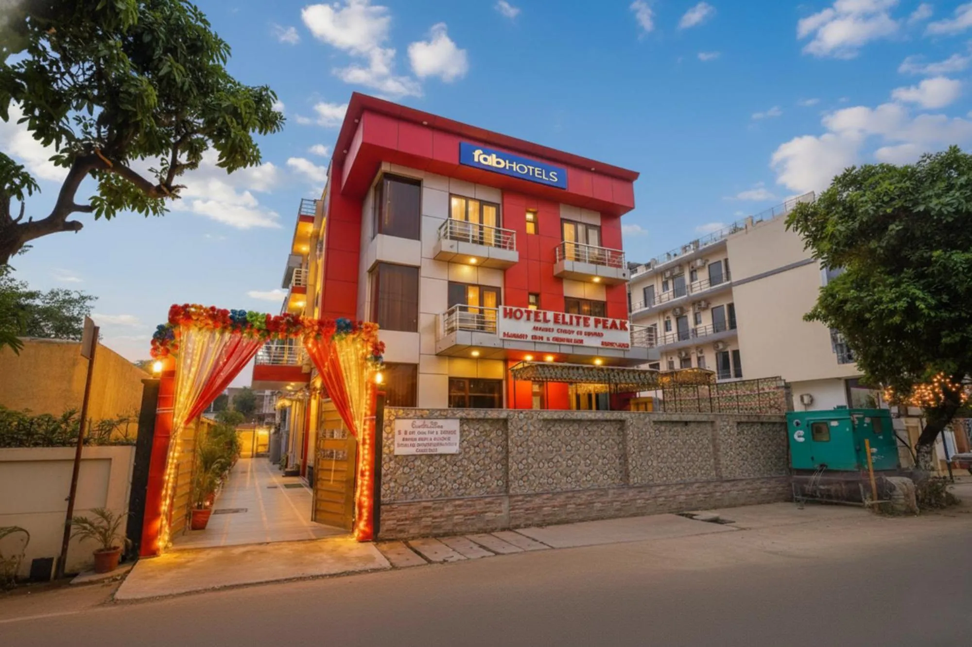 Property building in FabHotel Elite Peak