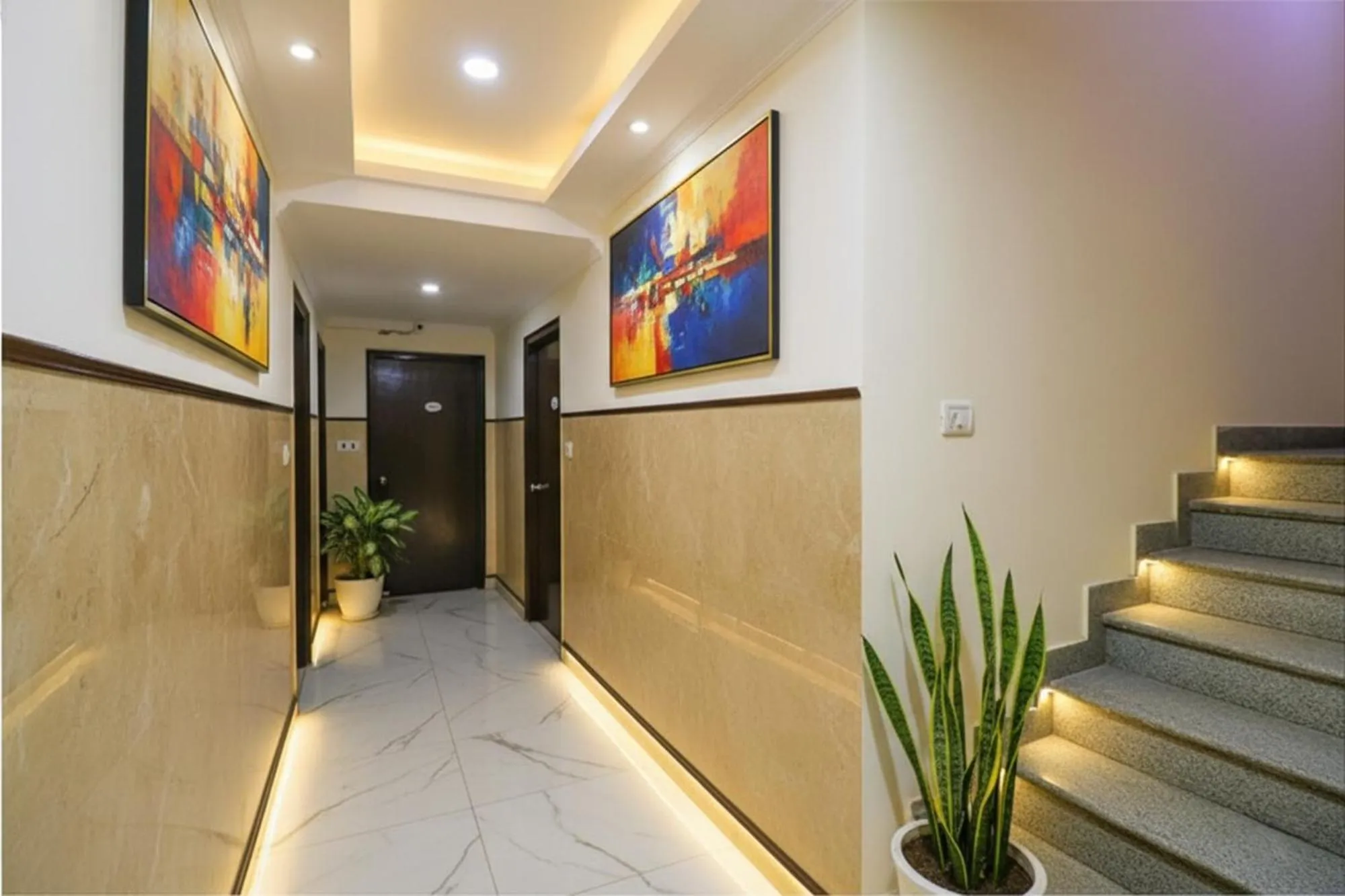 Lobby or reception in FabHotel Elite Peak