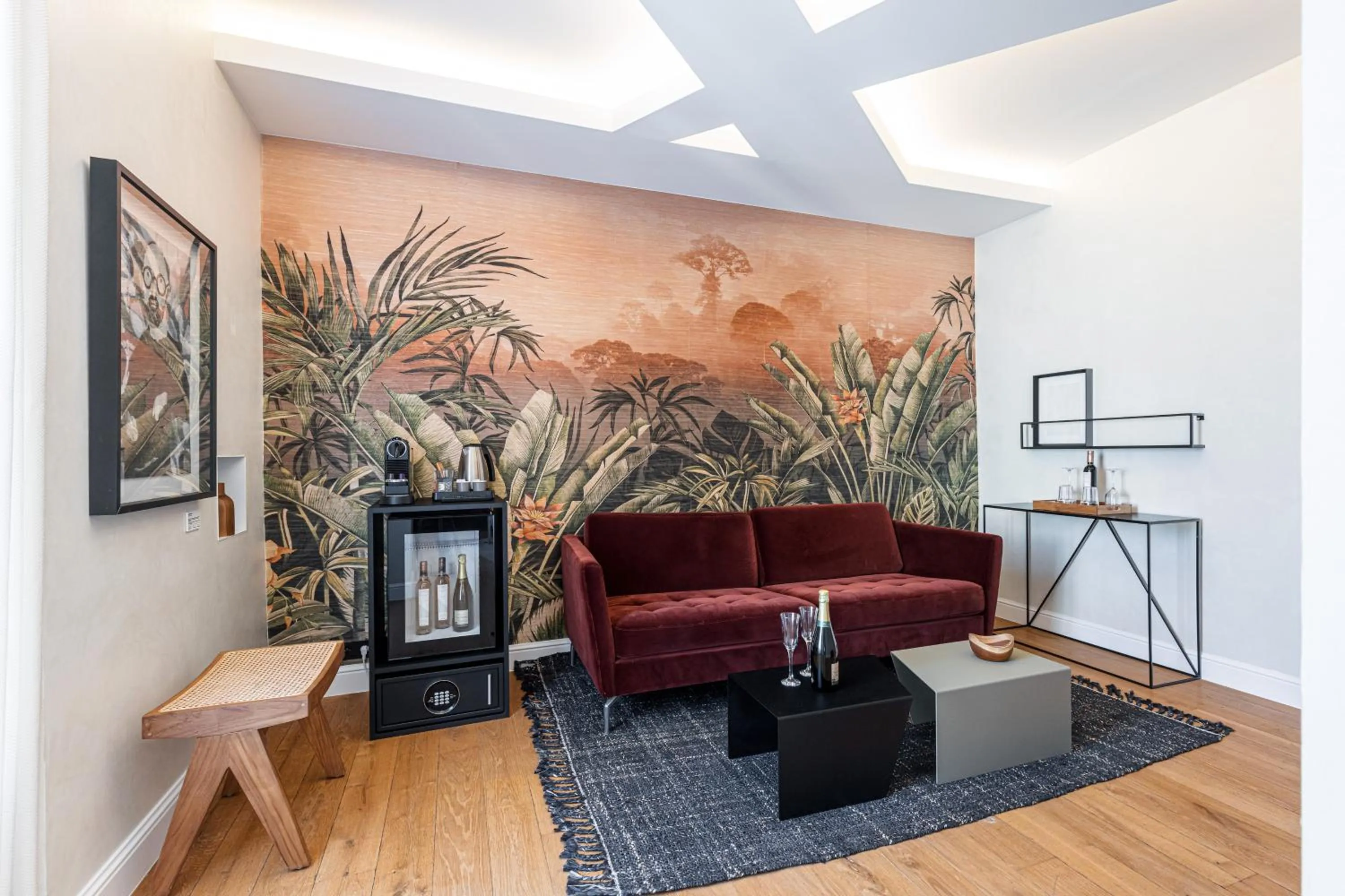 Living room in Le Dortoir Boutique Suites