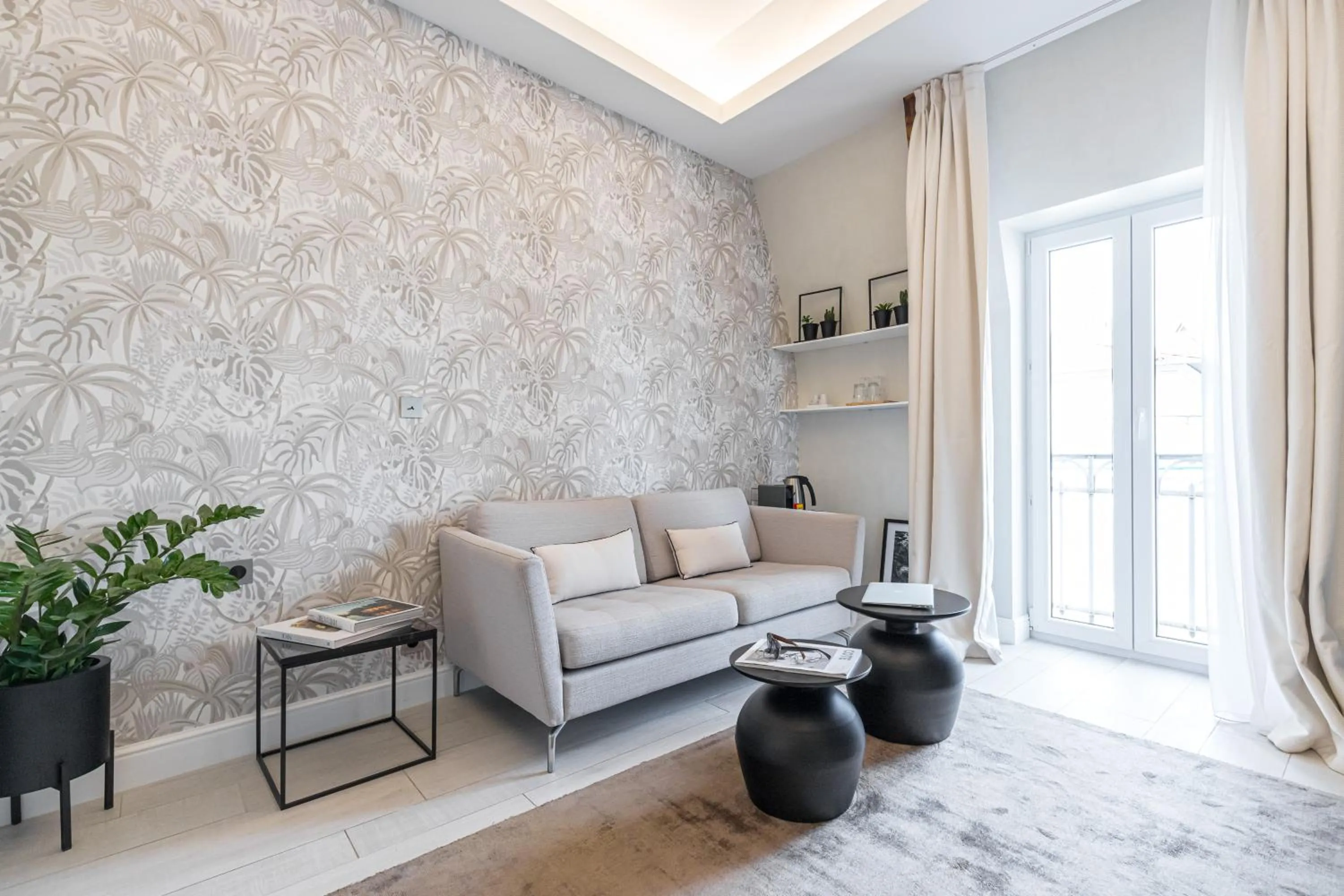 Living room in Le Dortoir Boutique Suites