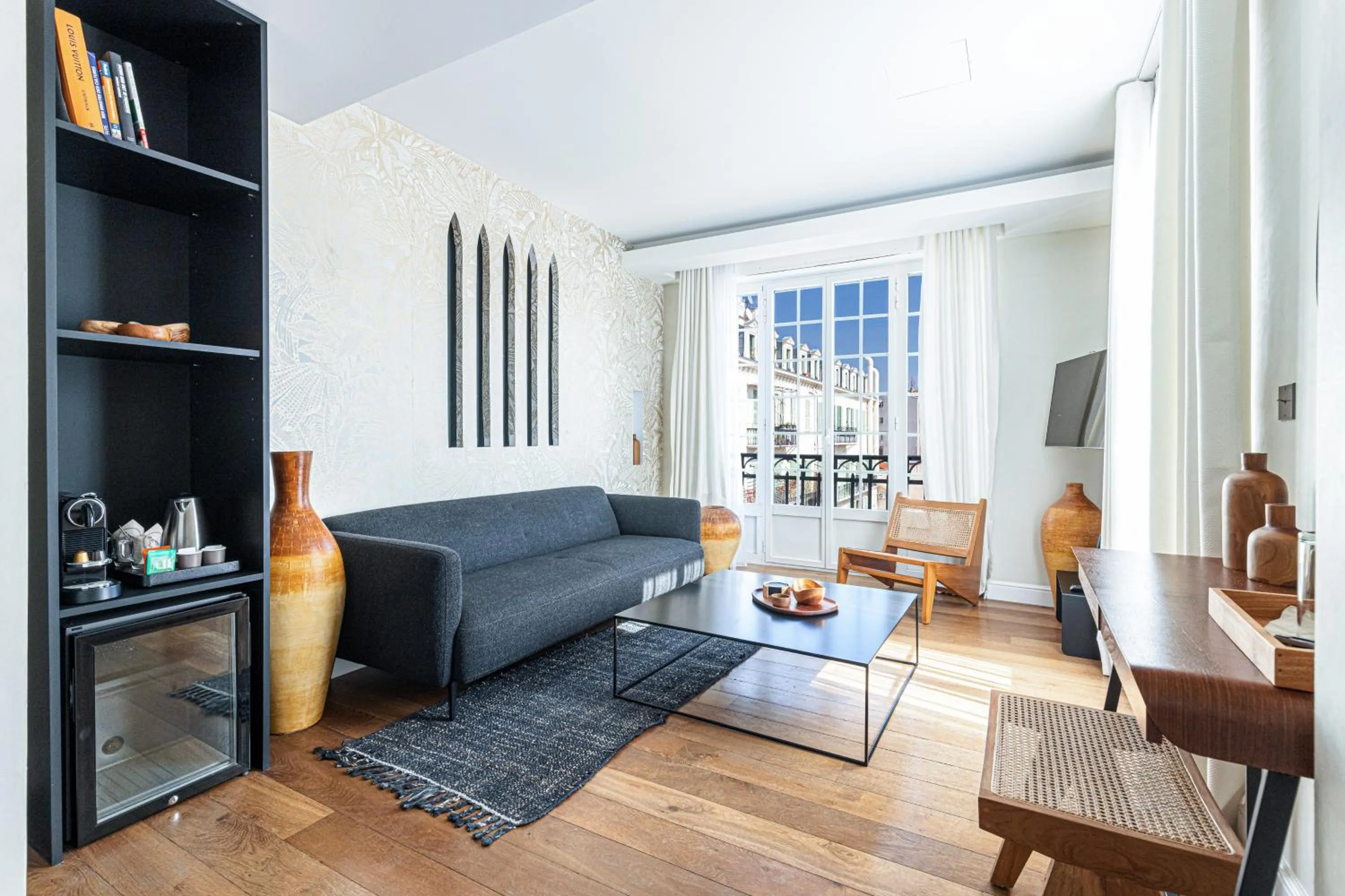 Living room in Le Dortoir Boutique Suites