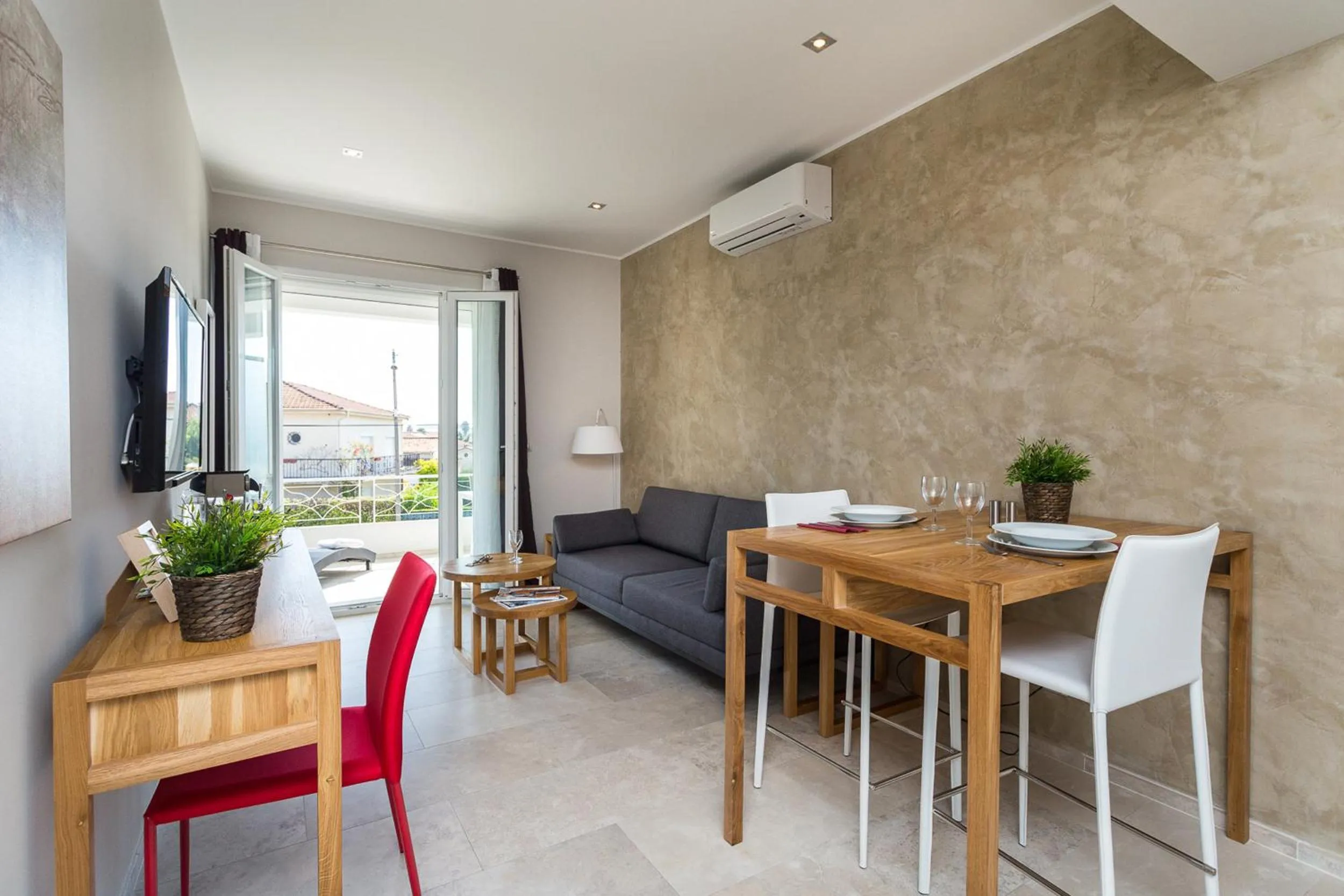 Living room in Villa Velvet