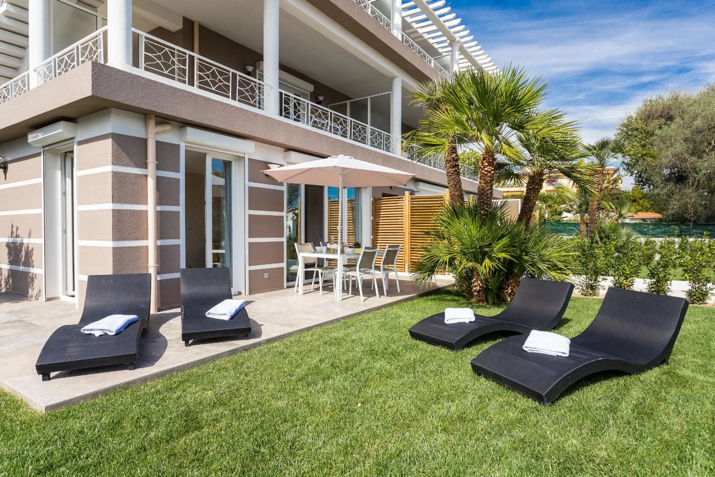 Garden in Villa Velvet