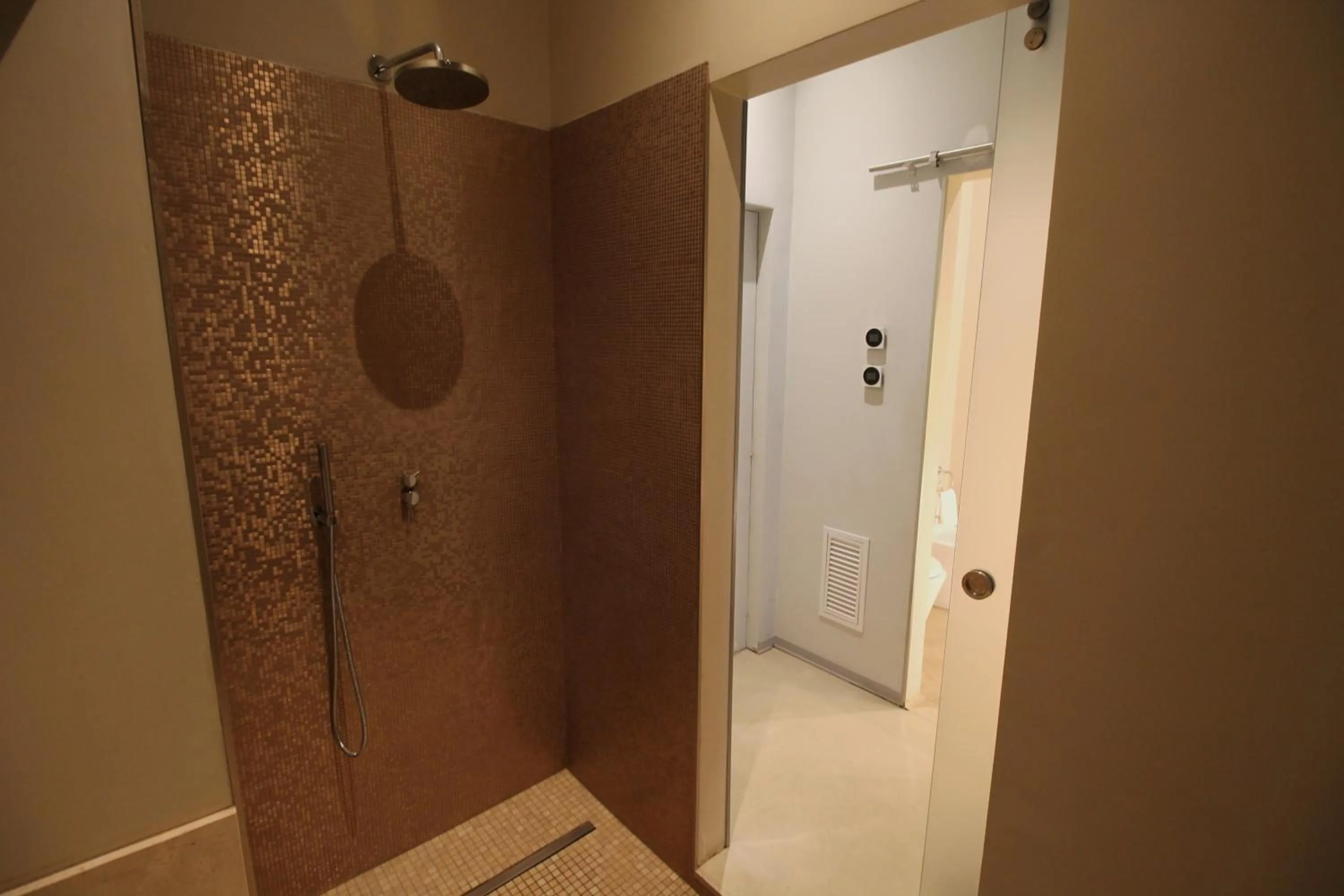 Shower in Domus 21 Luxury Suites