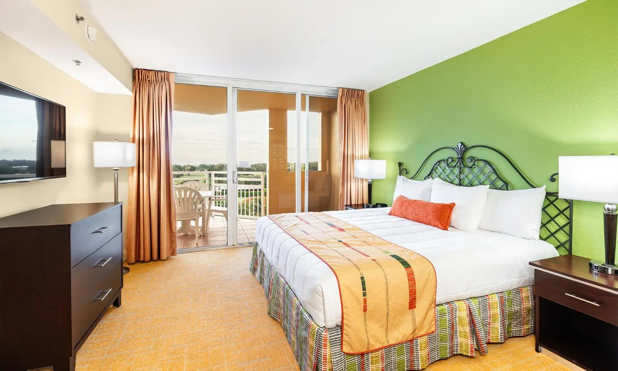 King Suite with Pool View in Vacation Village at Bonaventure, Fort Lauderdale King Suite with Pool View in Vacation Village at Bonaventure, Fort Lauderdale