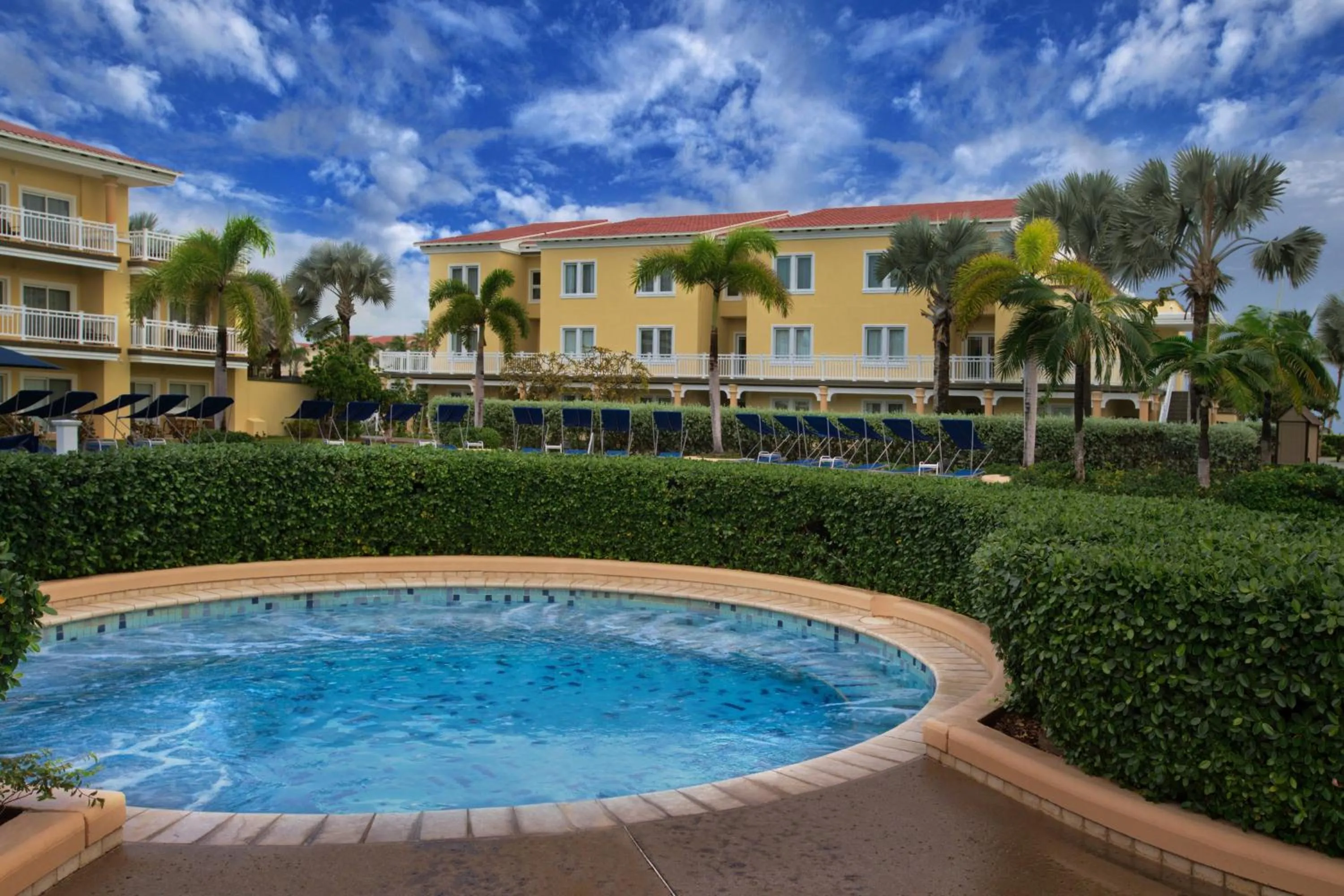 Swimming pool in Marriott St. Kitts Beach Club