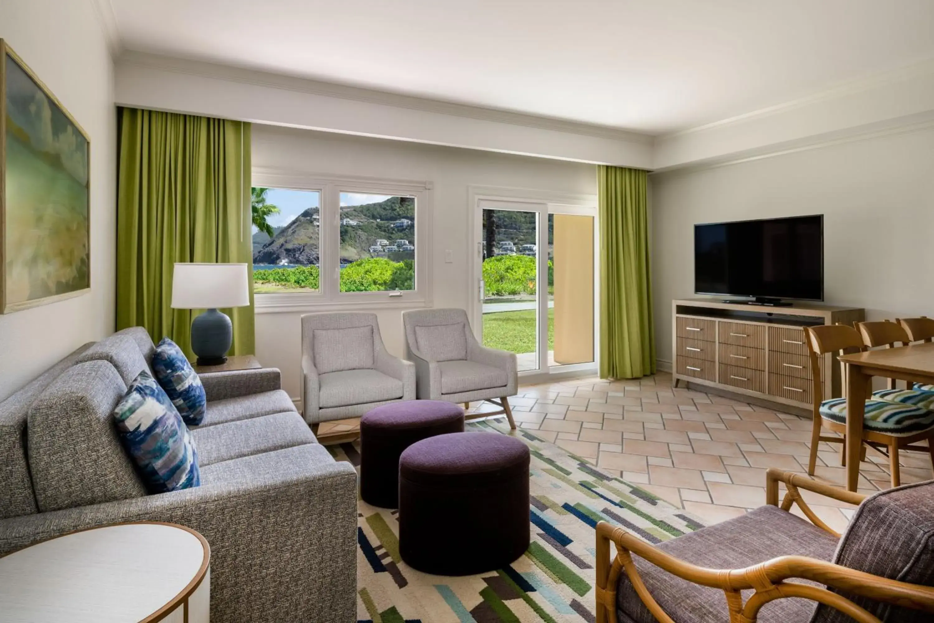 Two-Bedroom Villa with Exterior GardenView in Marriott St. Kitts Beach Club Two-Bedroom Villa with Exterior GardenView in Marriott St. Kitts Beach Club