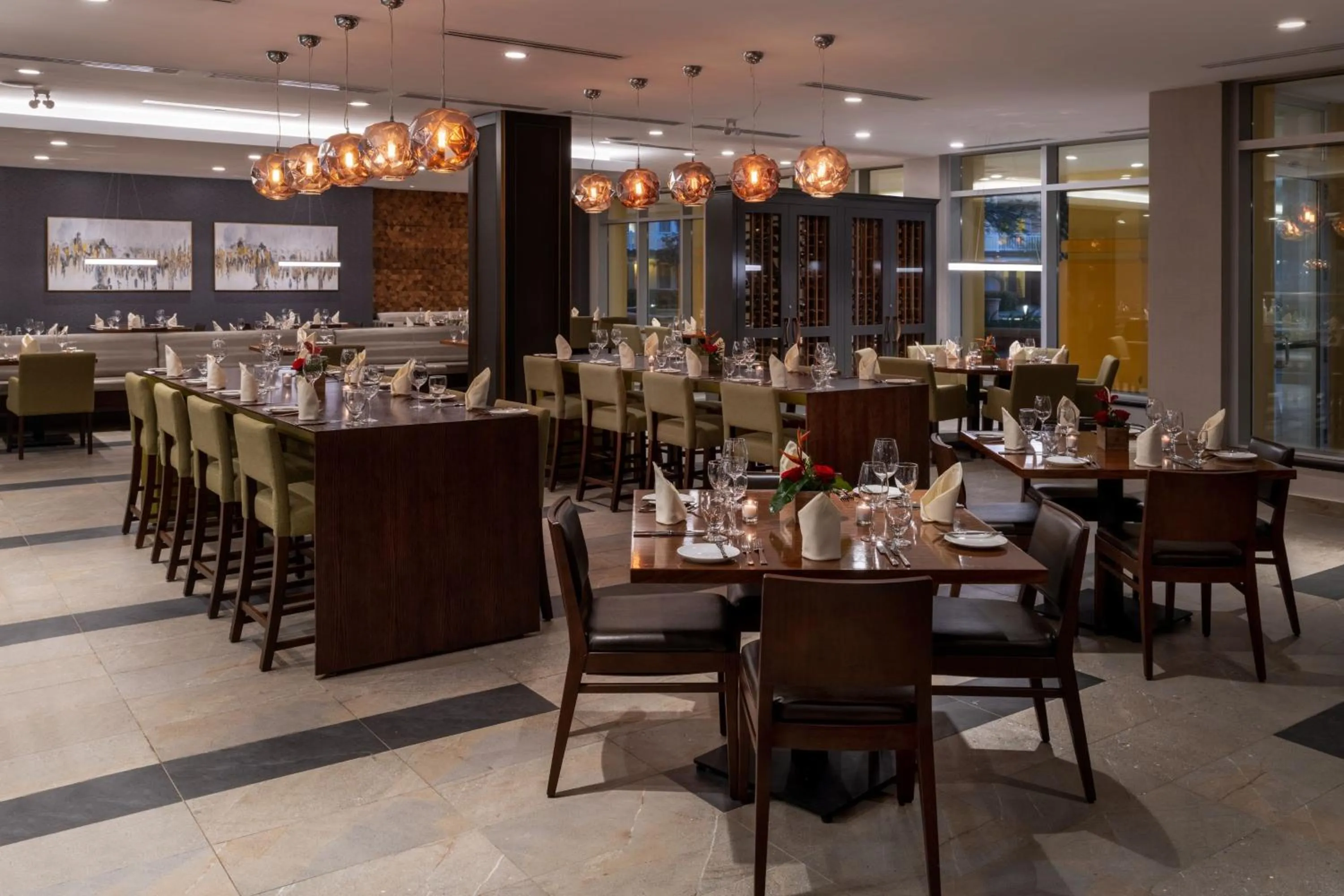 Restaurant/places to eat in Marriott St. Kitts Beach Club