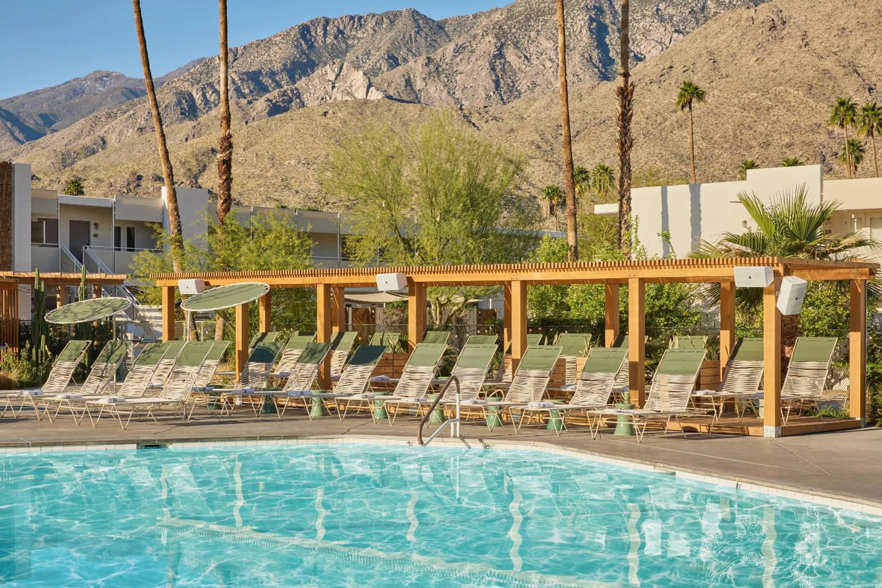 Mountain view in Ace Hotel and Swim Club Palm Springs