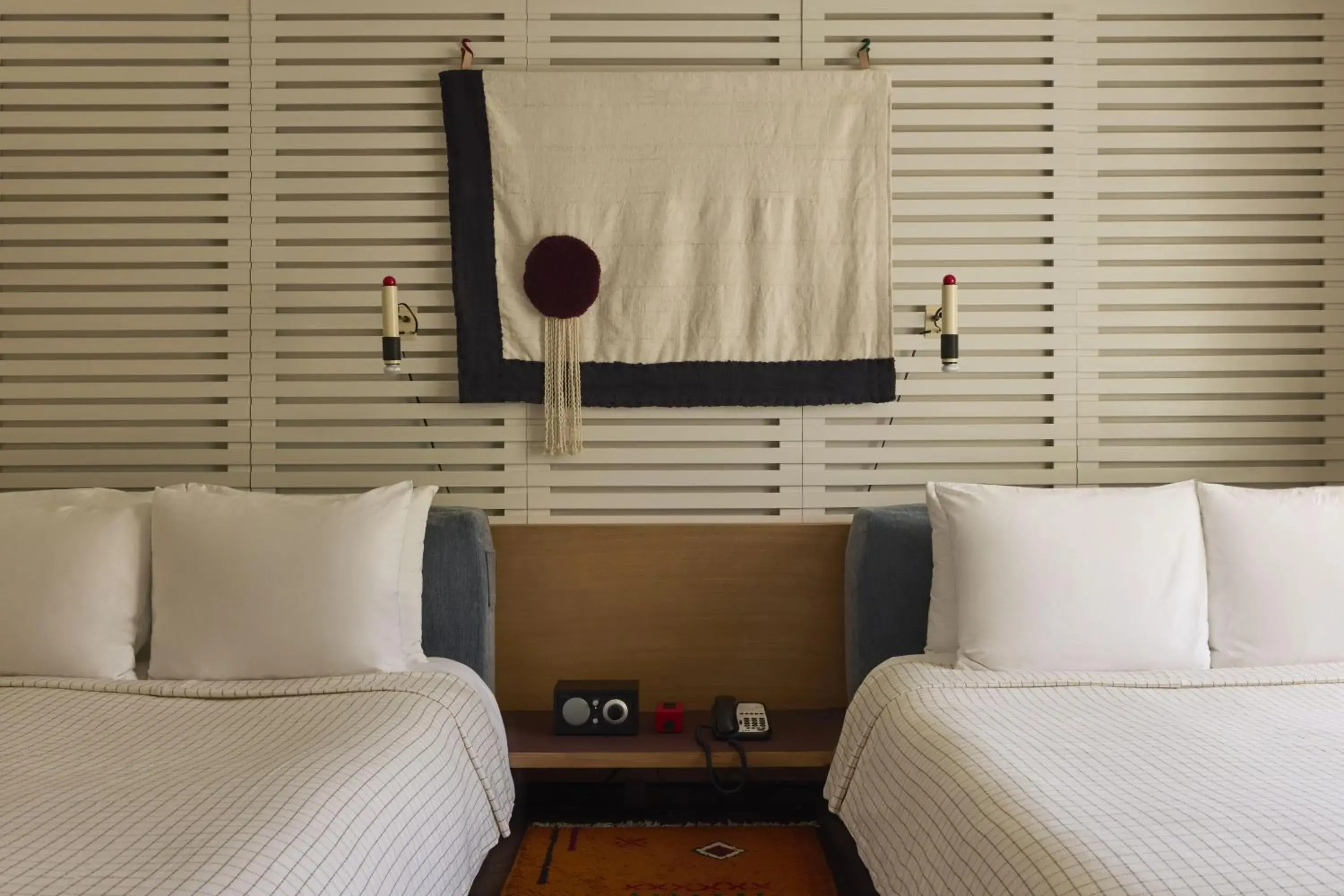 Bed in Ace Hotel and Swim Club Palm Springs Bed in Ace Hotel and Swim Club Palm Springs