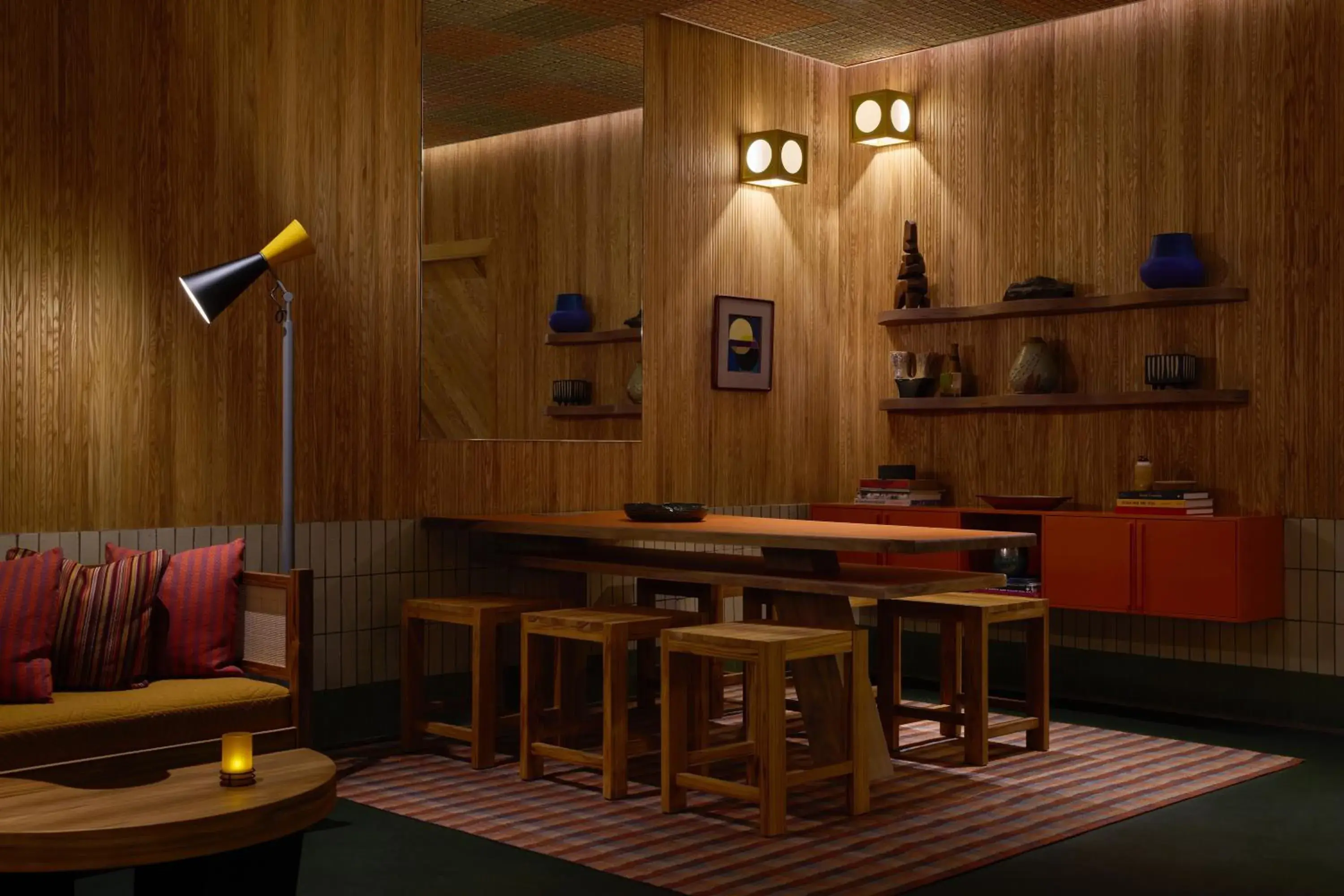 Lounge or bar in Ace Hotel and Swim Club Palm Springs Lounge or bar in Ace Hotel and Swim Club Palm Springs