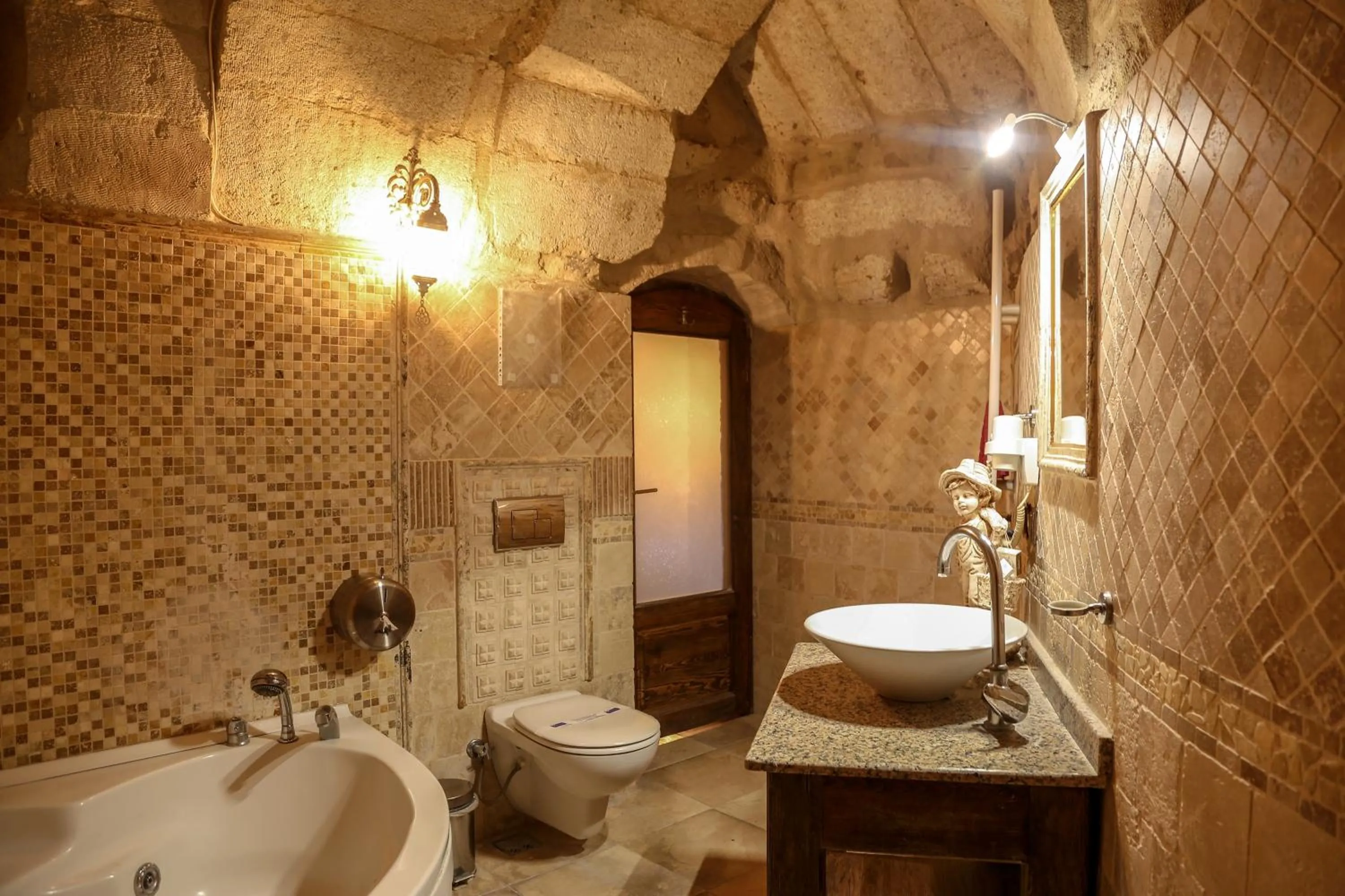 Shower in Goreme Palace Cave Suites