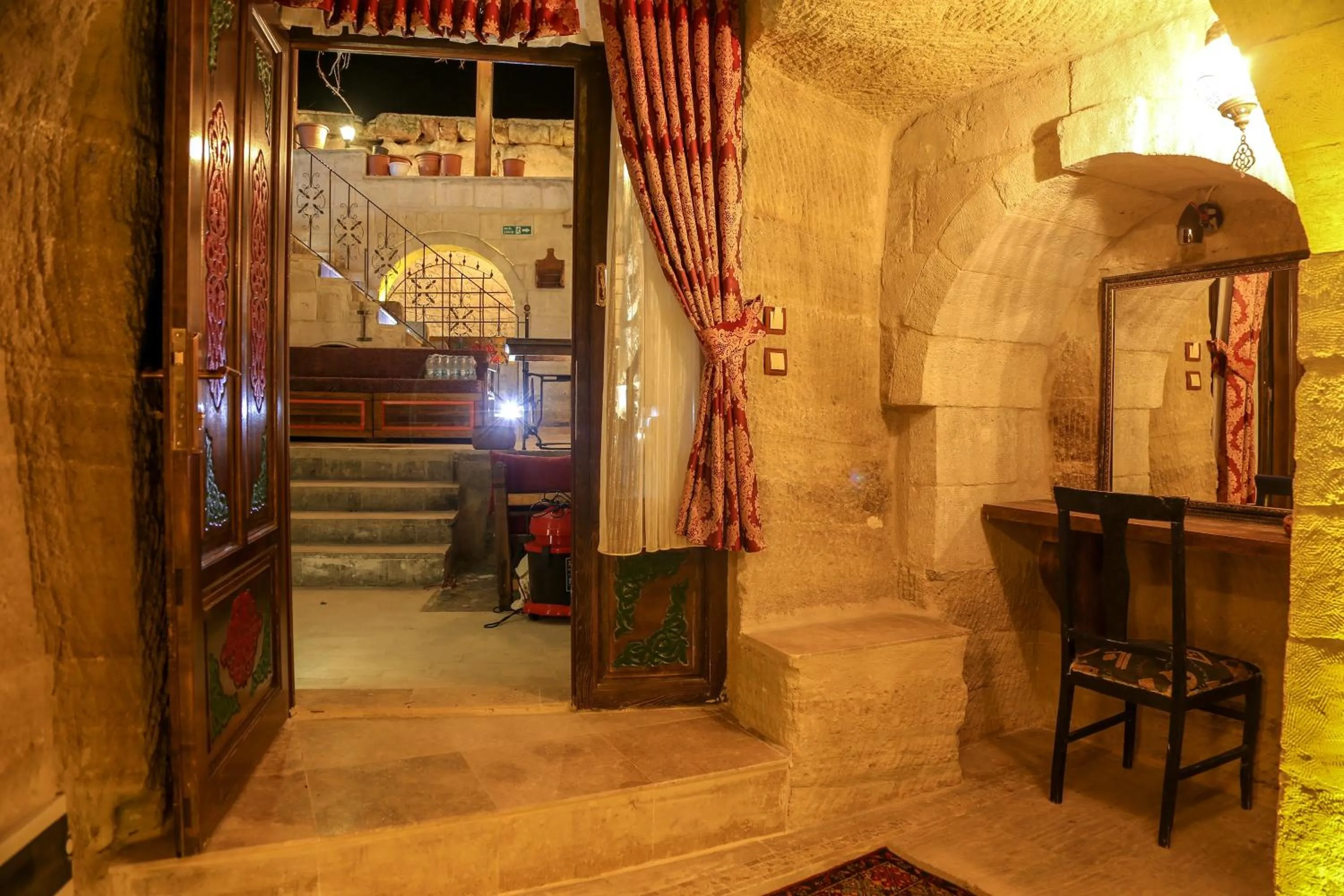 Decorative detail in Goreme Palace Cave Suites