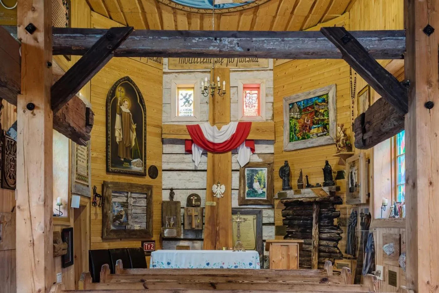 Place of worship in Hotel Szymbark