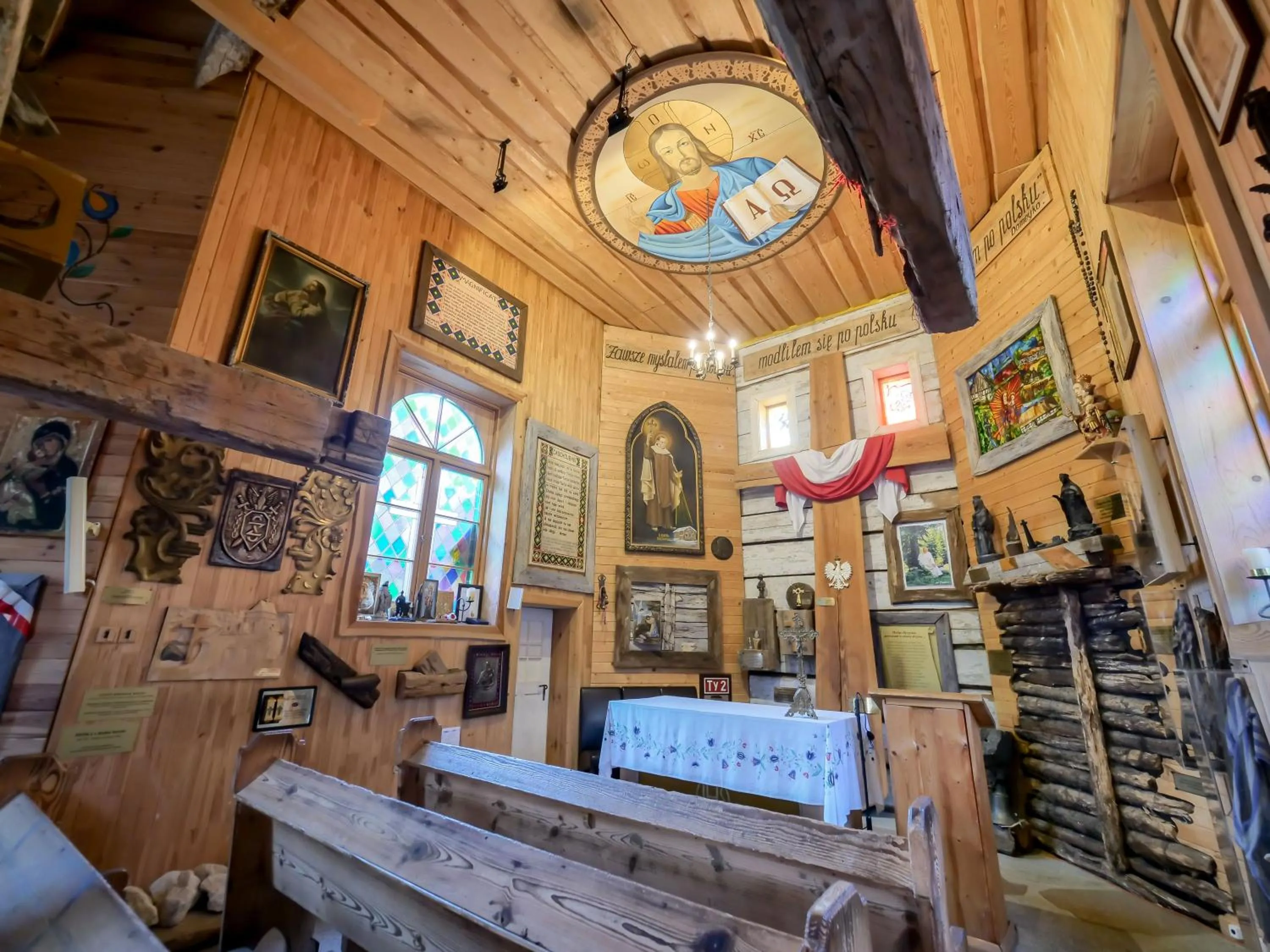 Place of worship in Hotel Szymbark