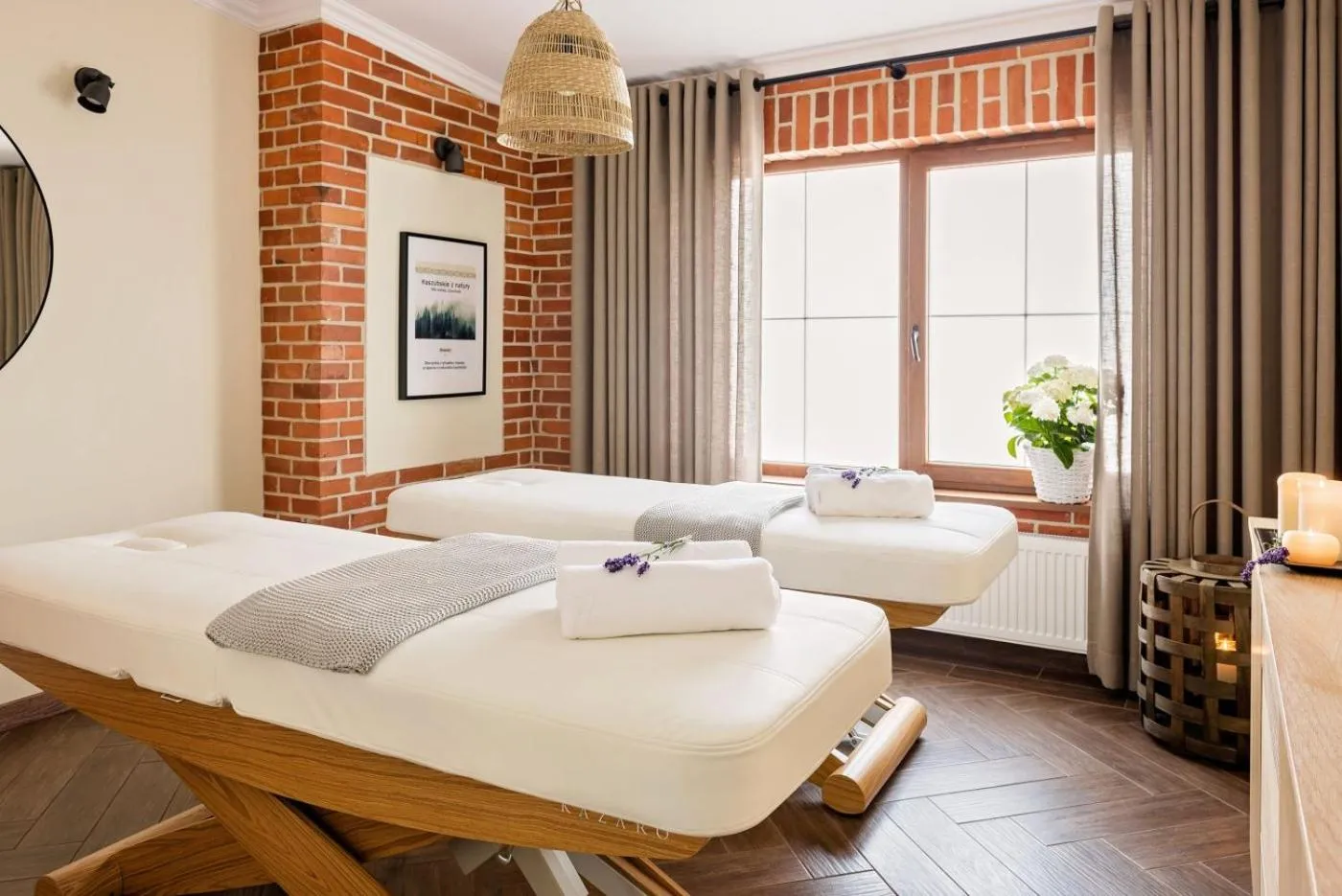 Spa and wellness centre/facilities, Bed in Hotel Szymbark