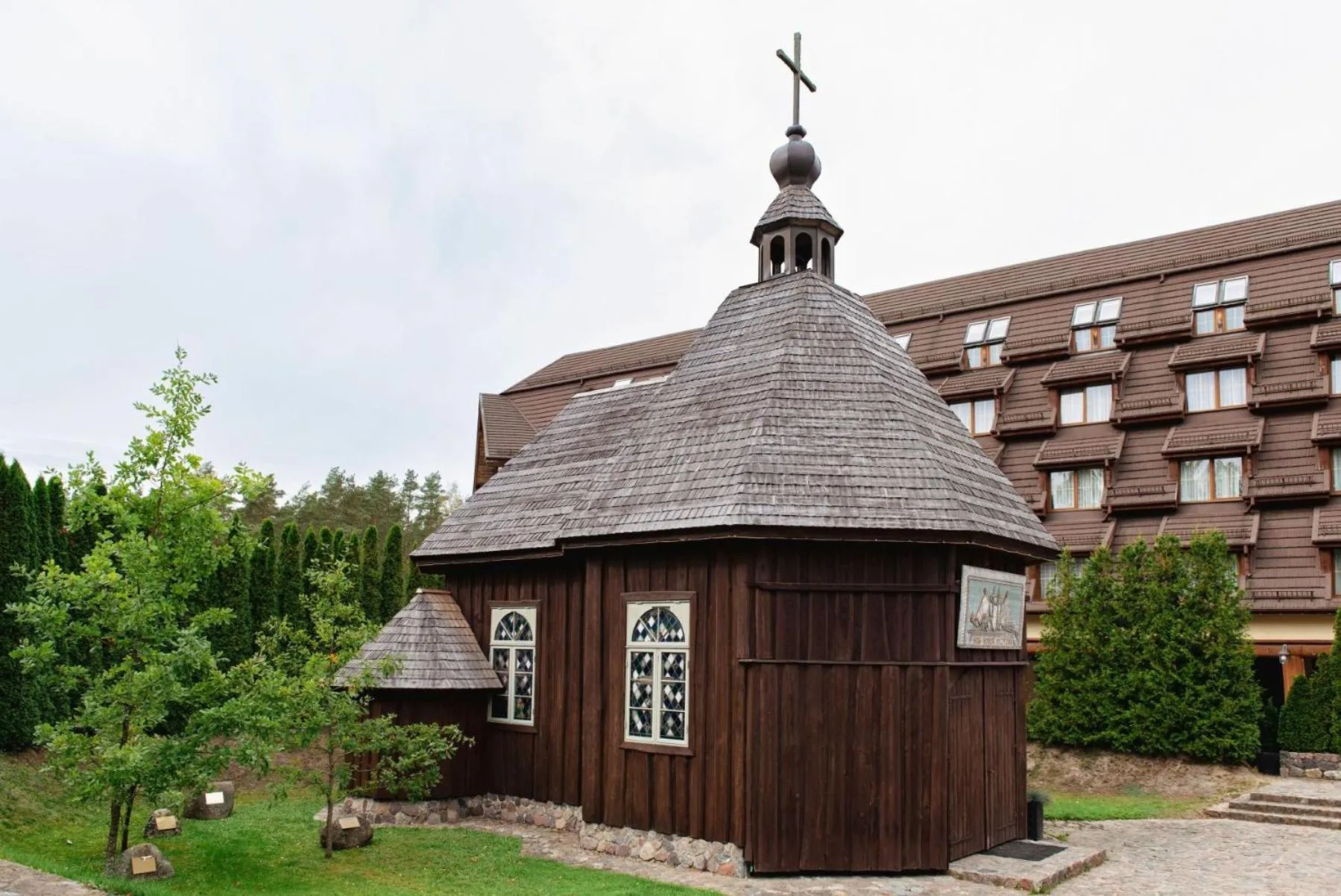 Place of worship in Hotel Szymbark