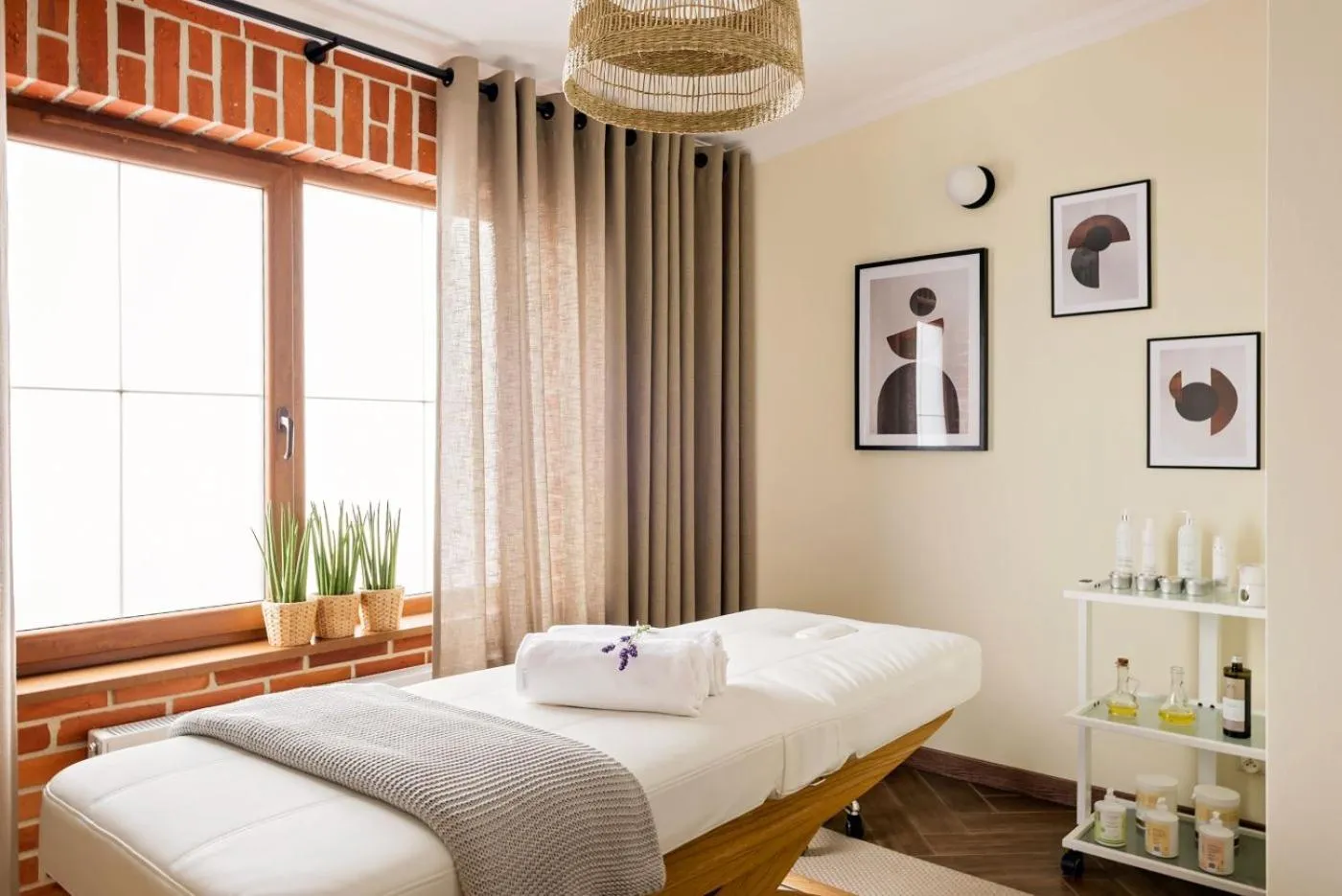 Spa and wellness centre/facilities, Bed in Hotel Szymbark