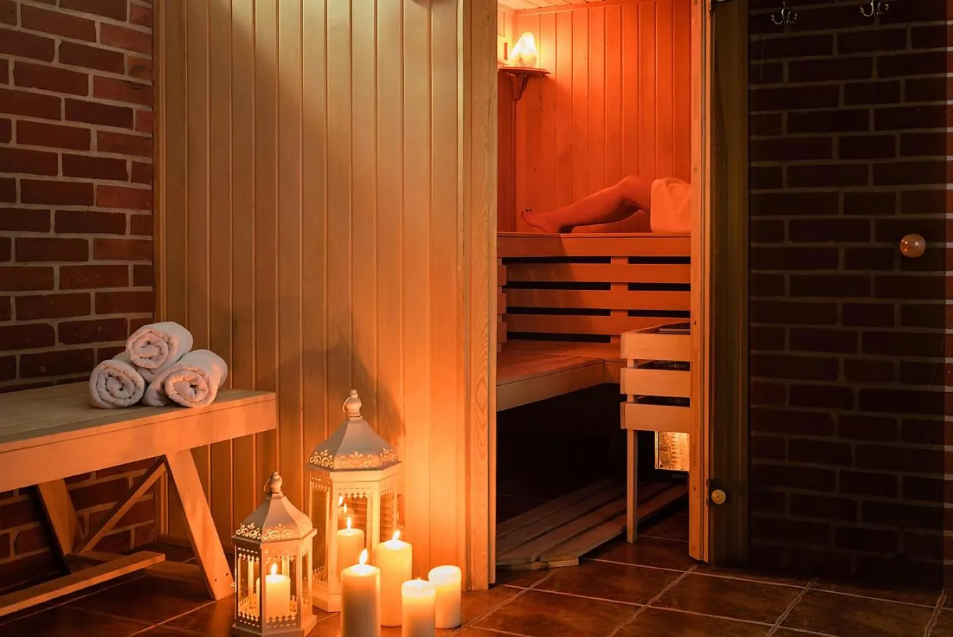 Sauna in Hotel Szymbark