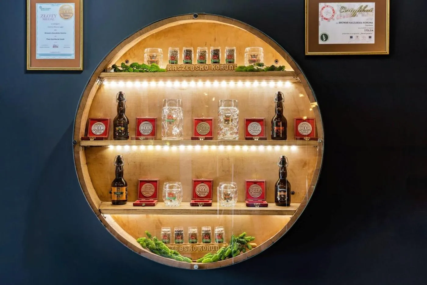 Lounge or bar in Hotel Szymbark