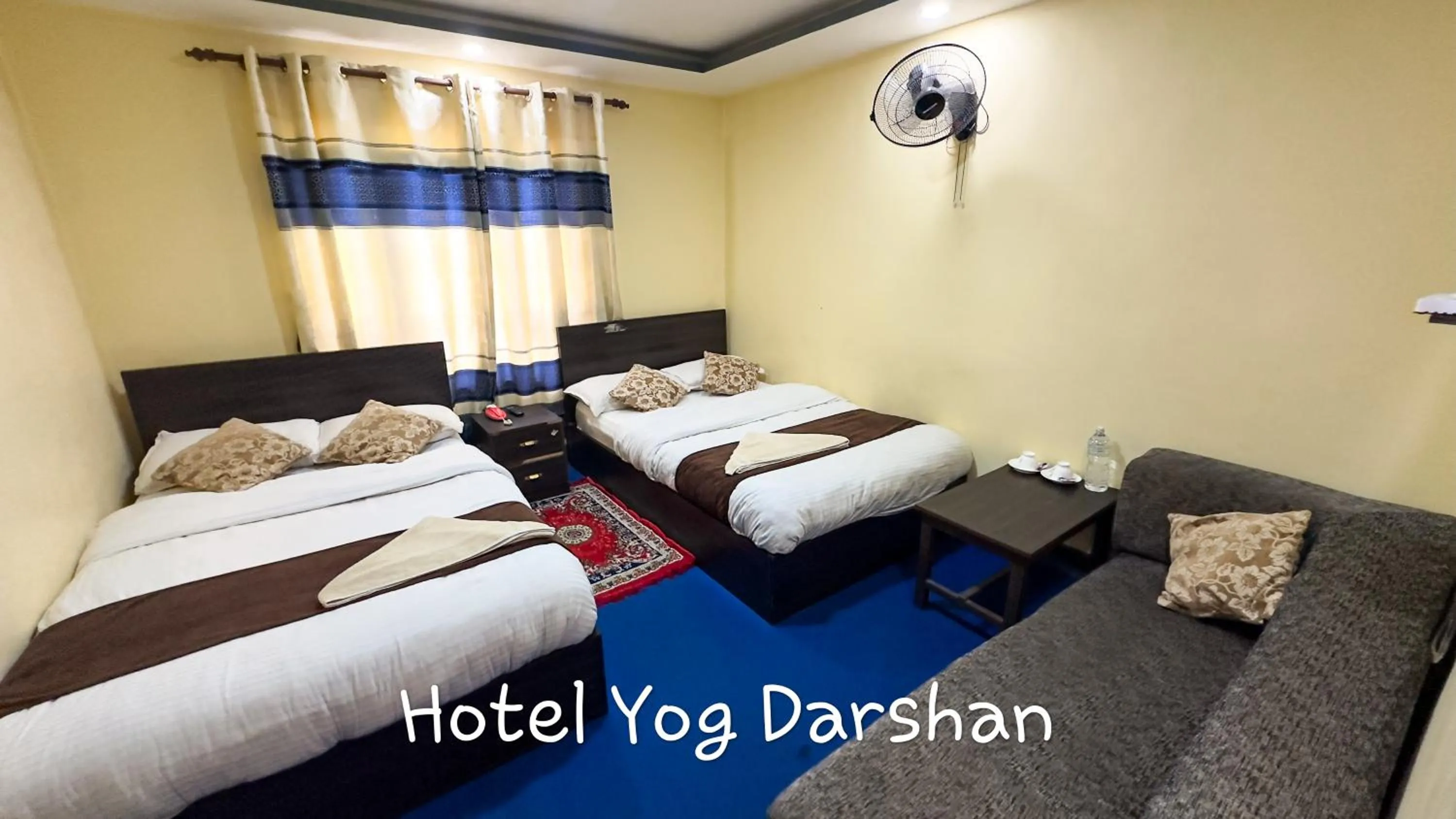 Standard Queen Room with Two Queen Beds in Hotel Yog Darshan