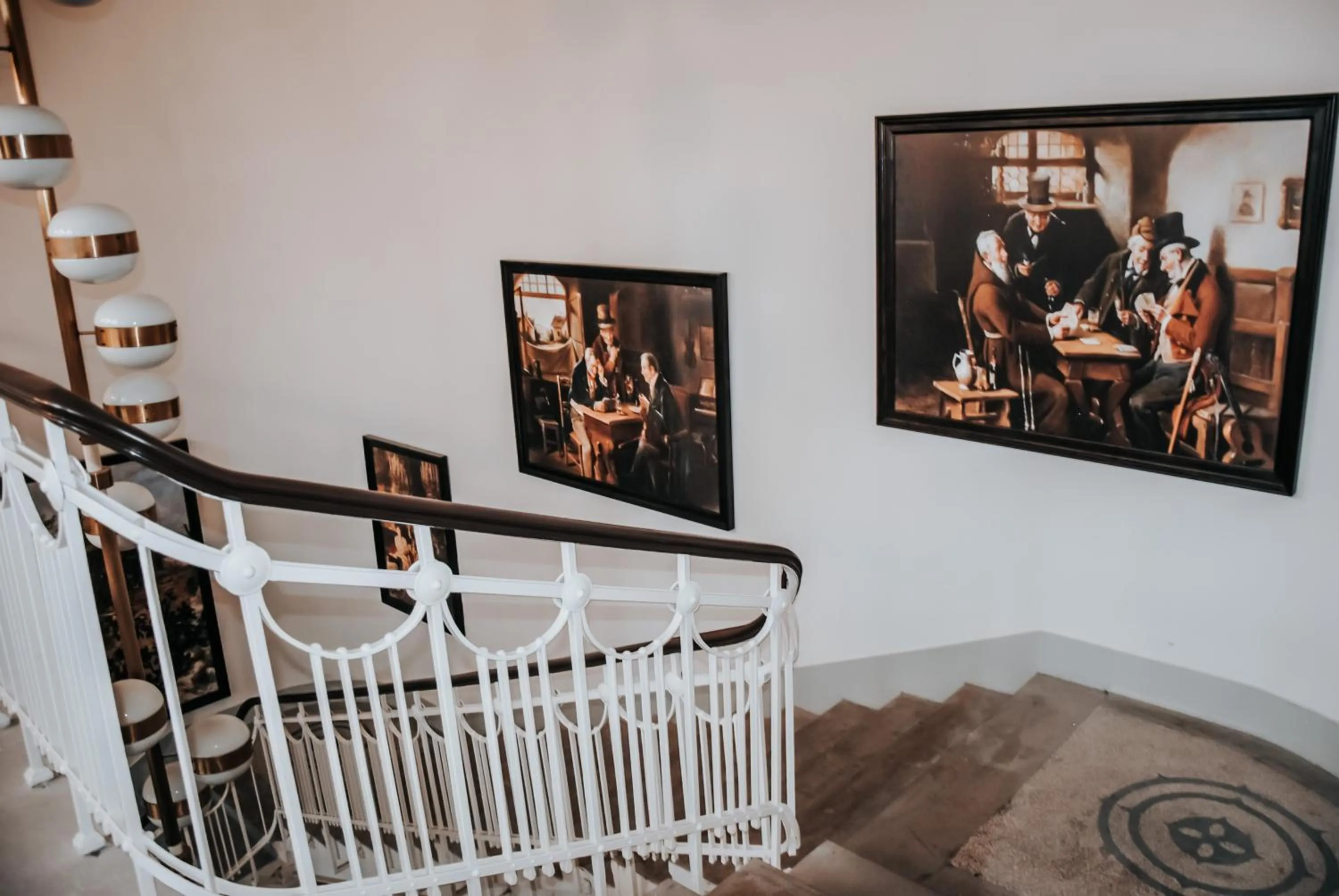 Decorative detail in B&B Hotel Praha