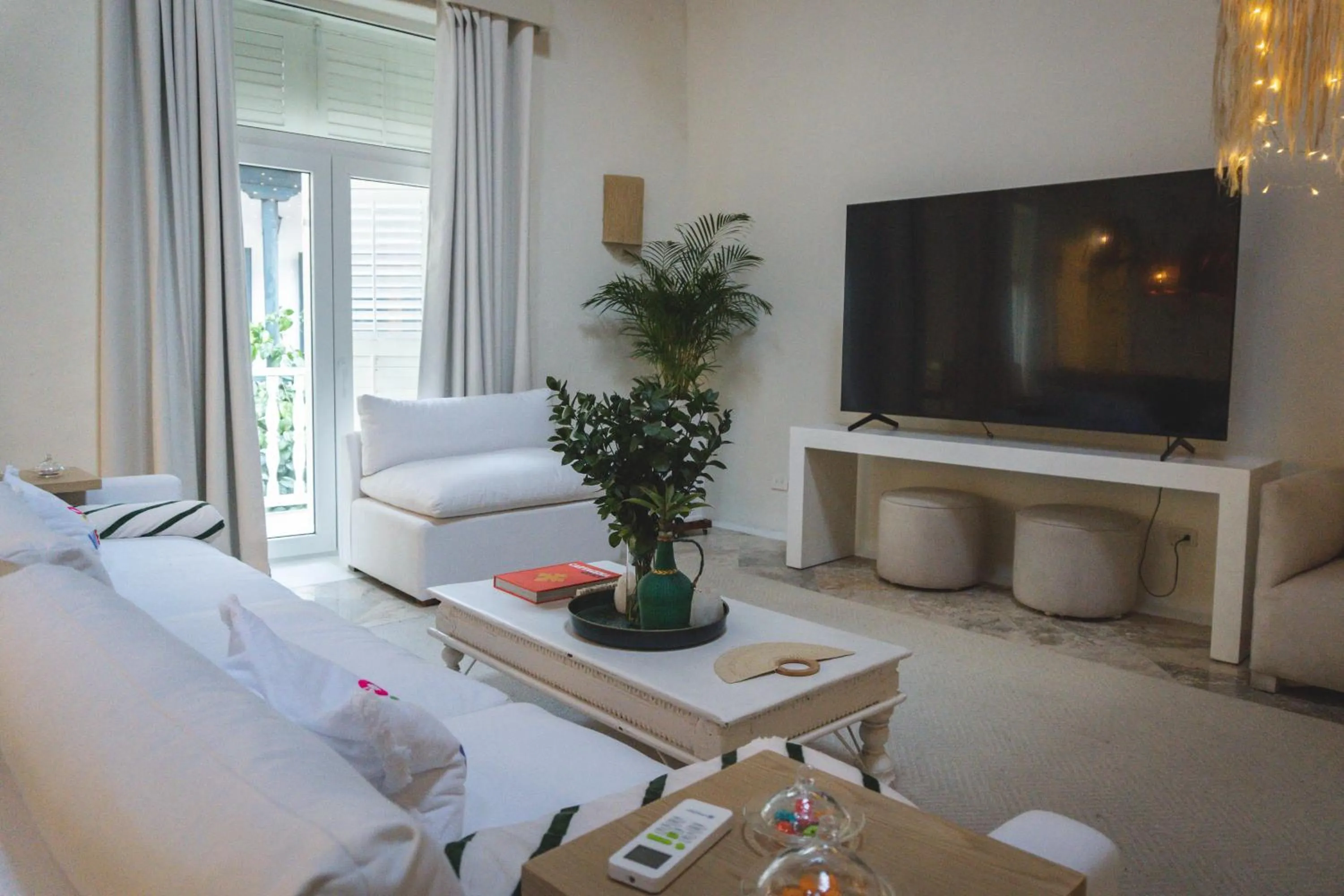 Living room in Casa Diluca Cartagena Hotel Boutique