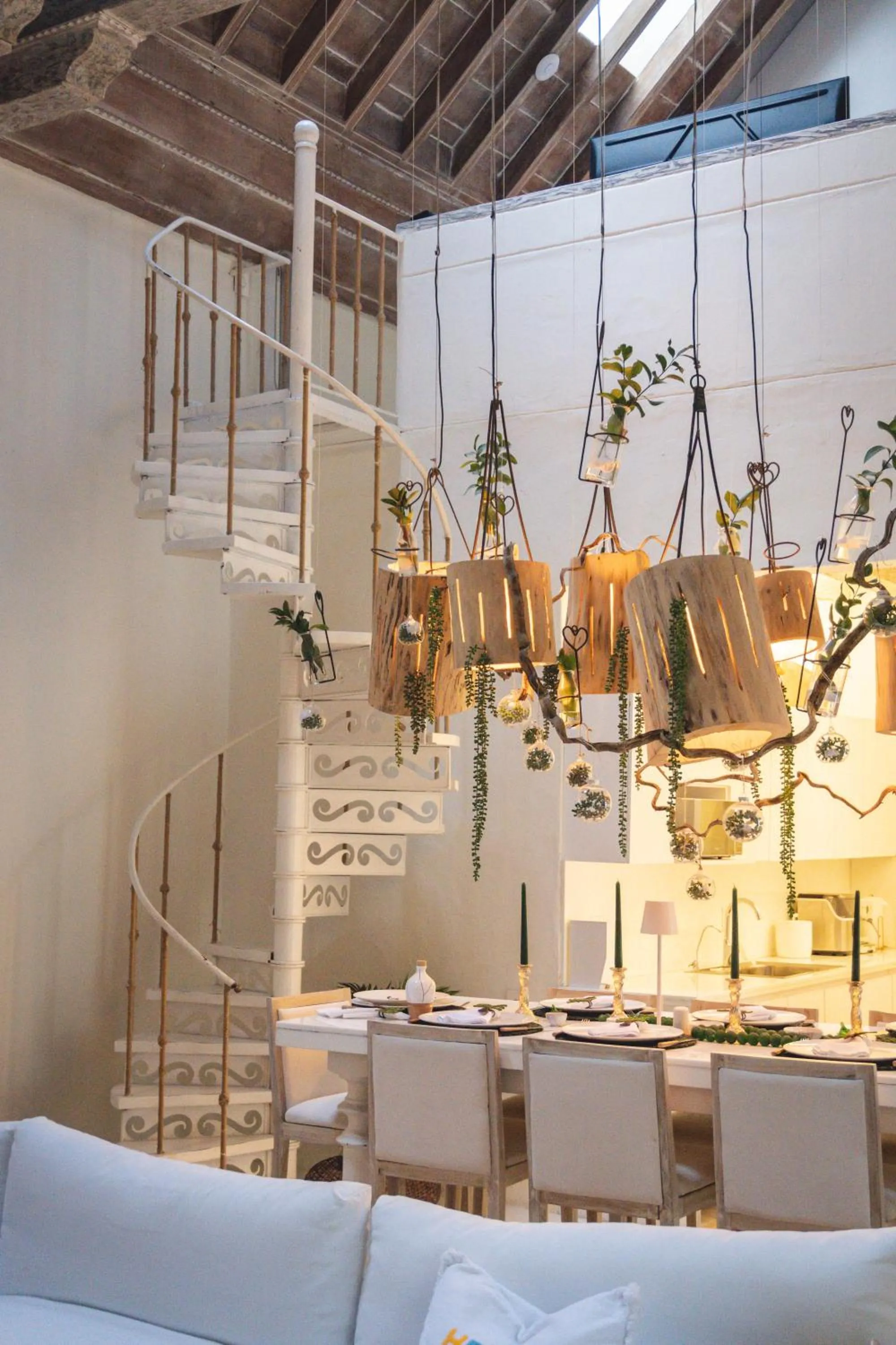 Dining area in Casa Diluca Cartagena Hotel Boutique