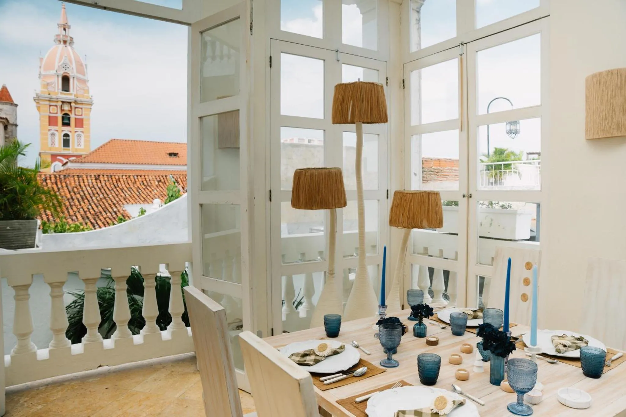 Landmark view in Casa Diluca Cartagena Hotel Boutique