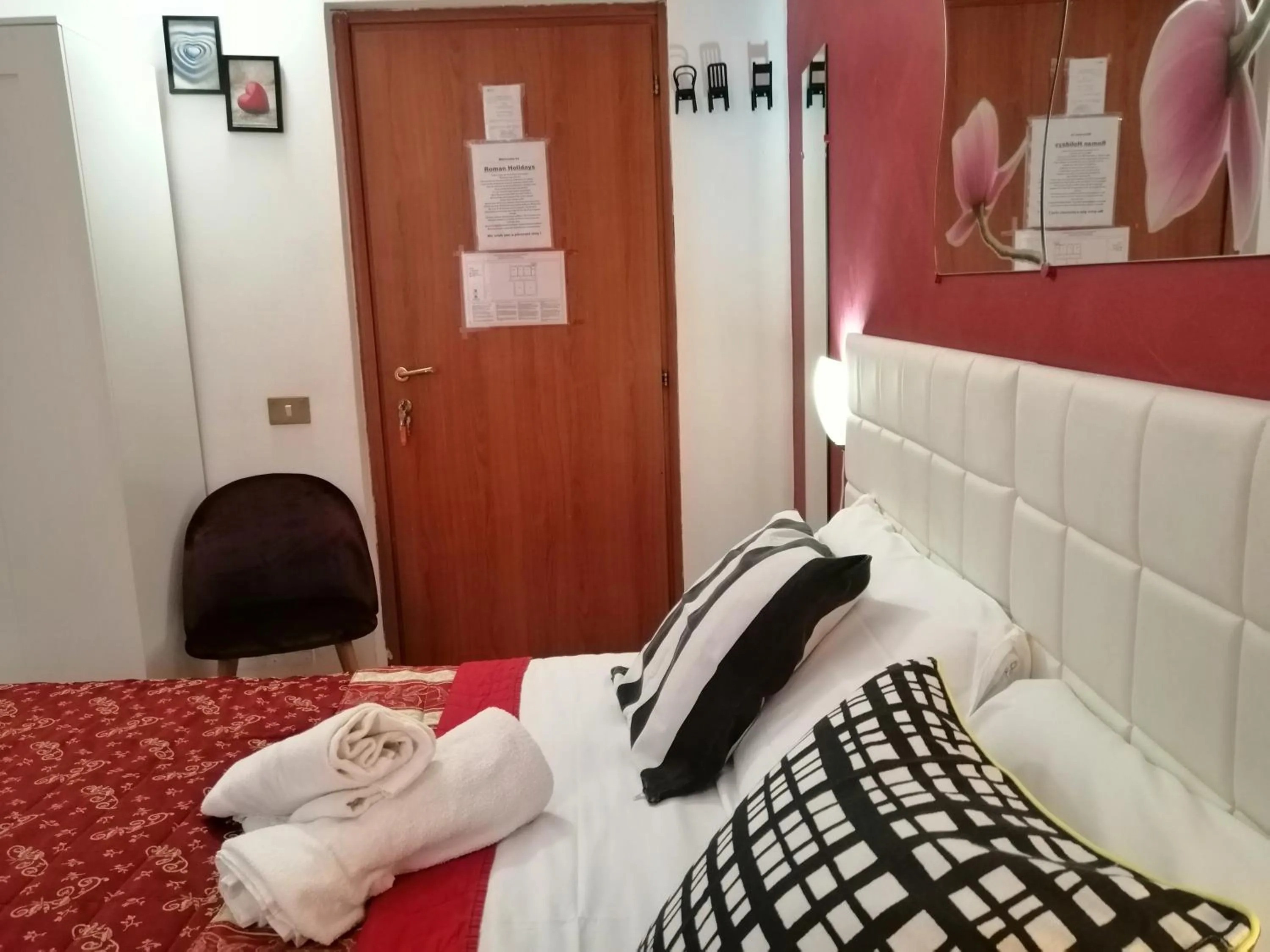 Bed in Român Holidays