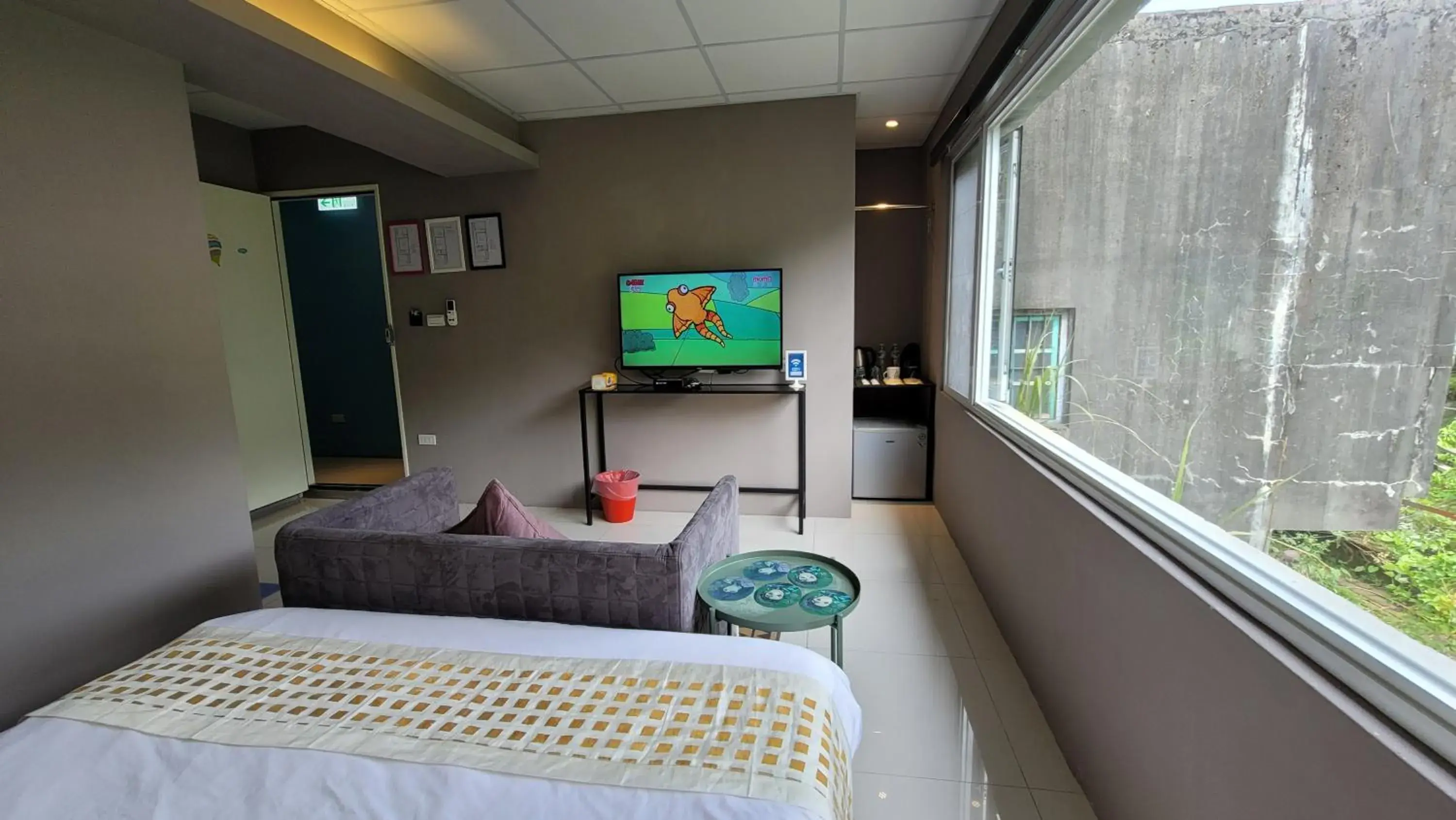 Photo of the whole room, Bed in Xi Yin Zhi Su Photo of the whole room, Bed in Xi Yin Zhi Su