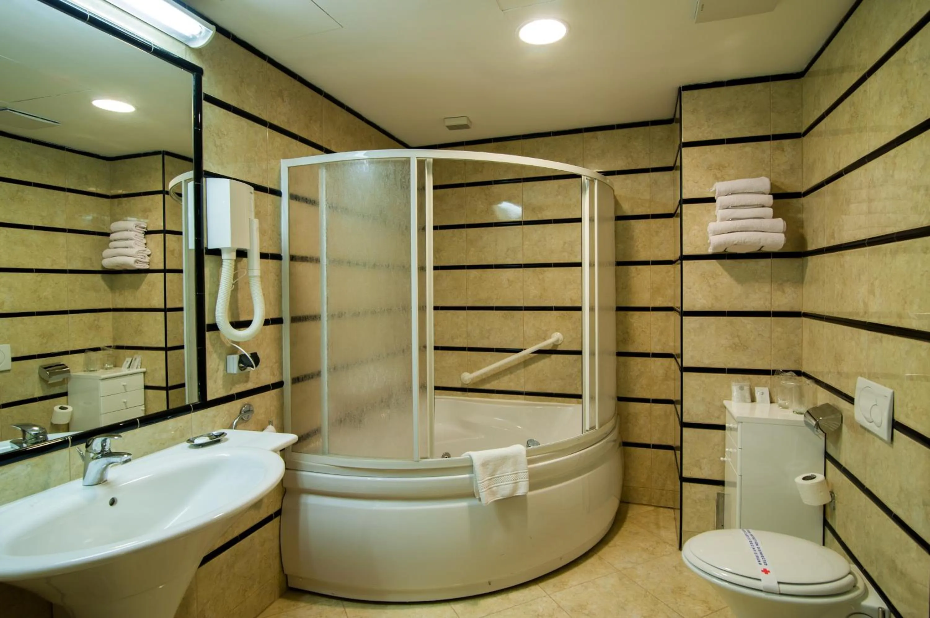 Bathroom in ZOO hotel