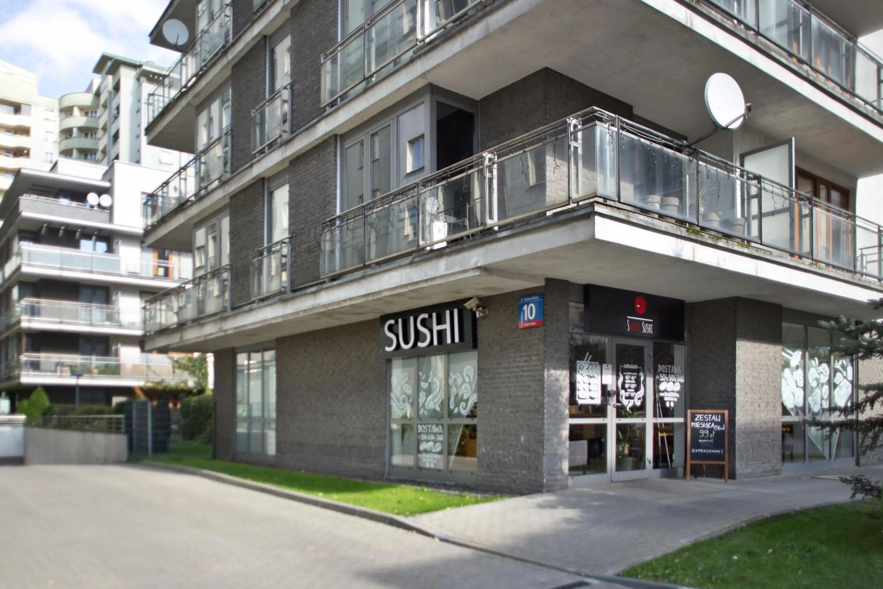 Property building in 2 bedrooms Bukowinska P&O Serviced Apartments