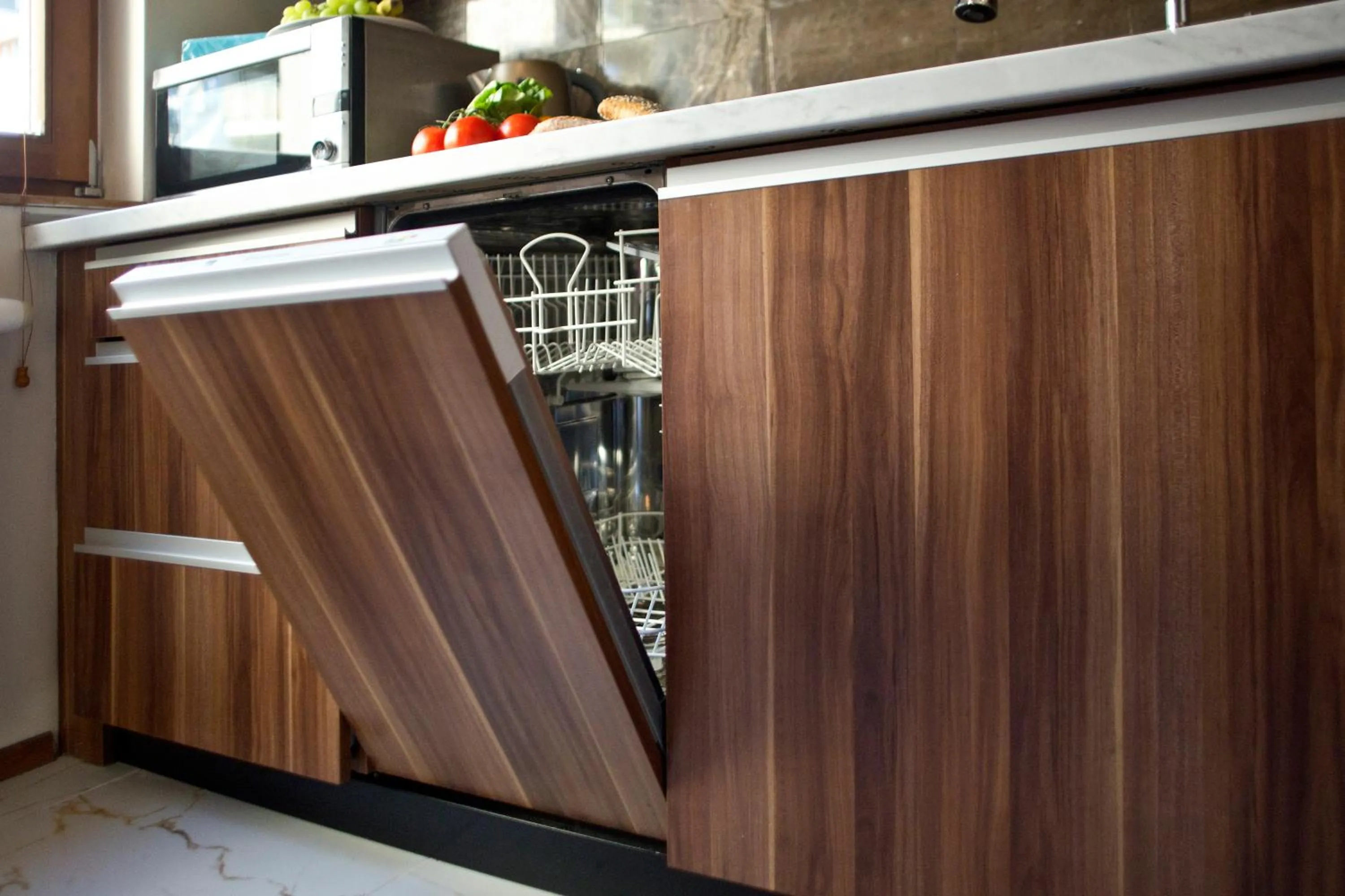 Kitchen or kitchenette in 2 bedrooms Bukowinska P&O Serviced Apartments