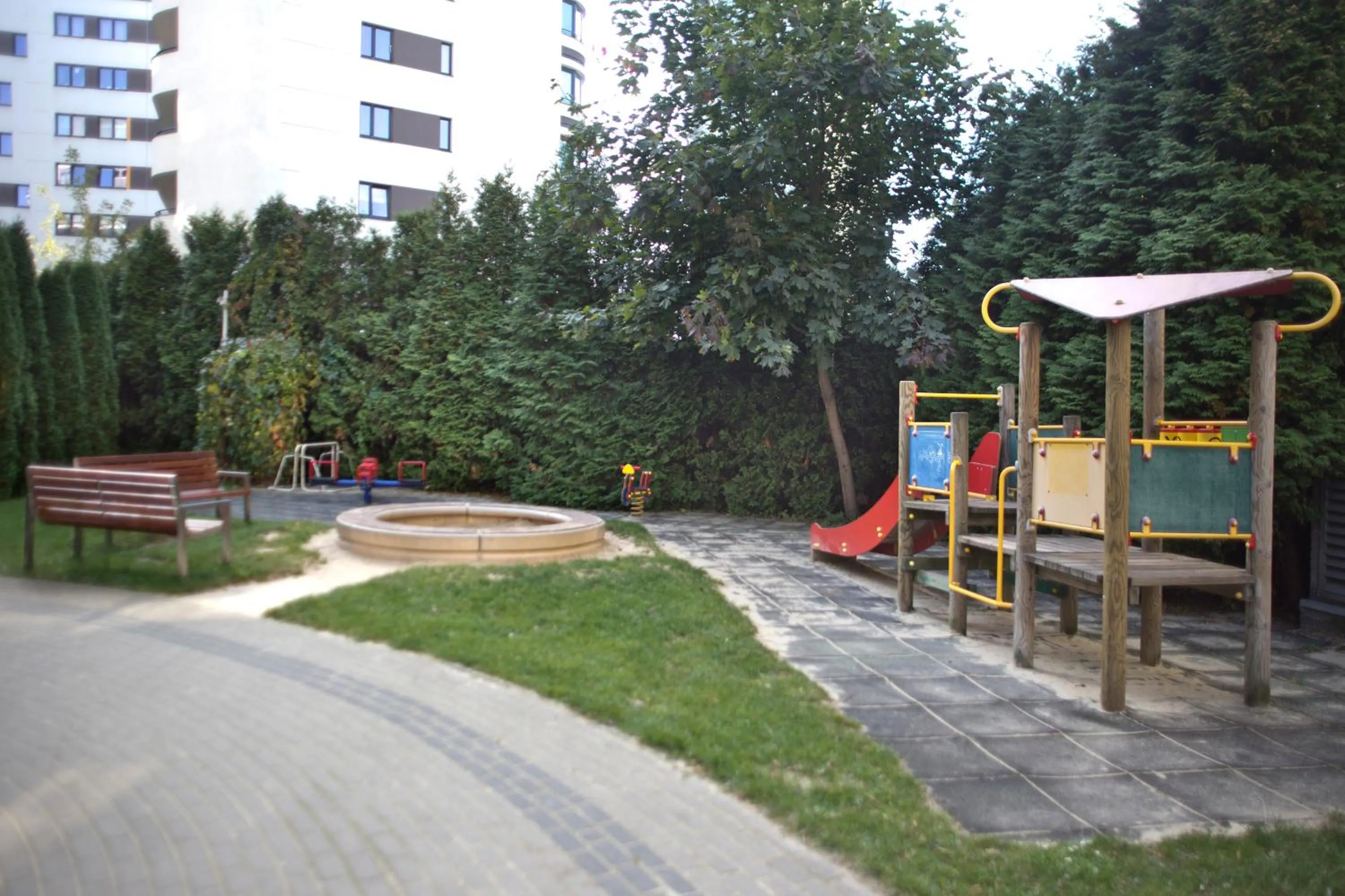 Area and facilities in 2 bedrooms Bukowinska P&O Serviced Apartments