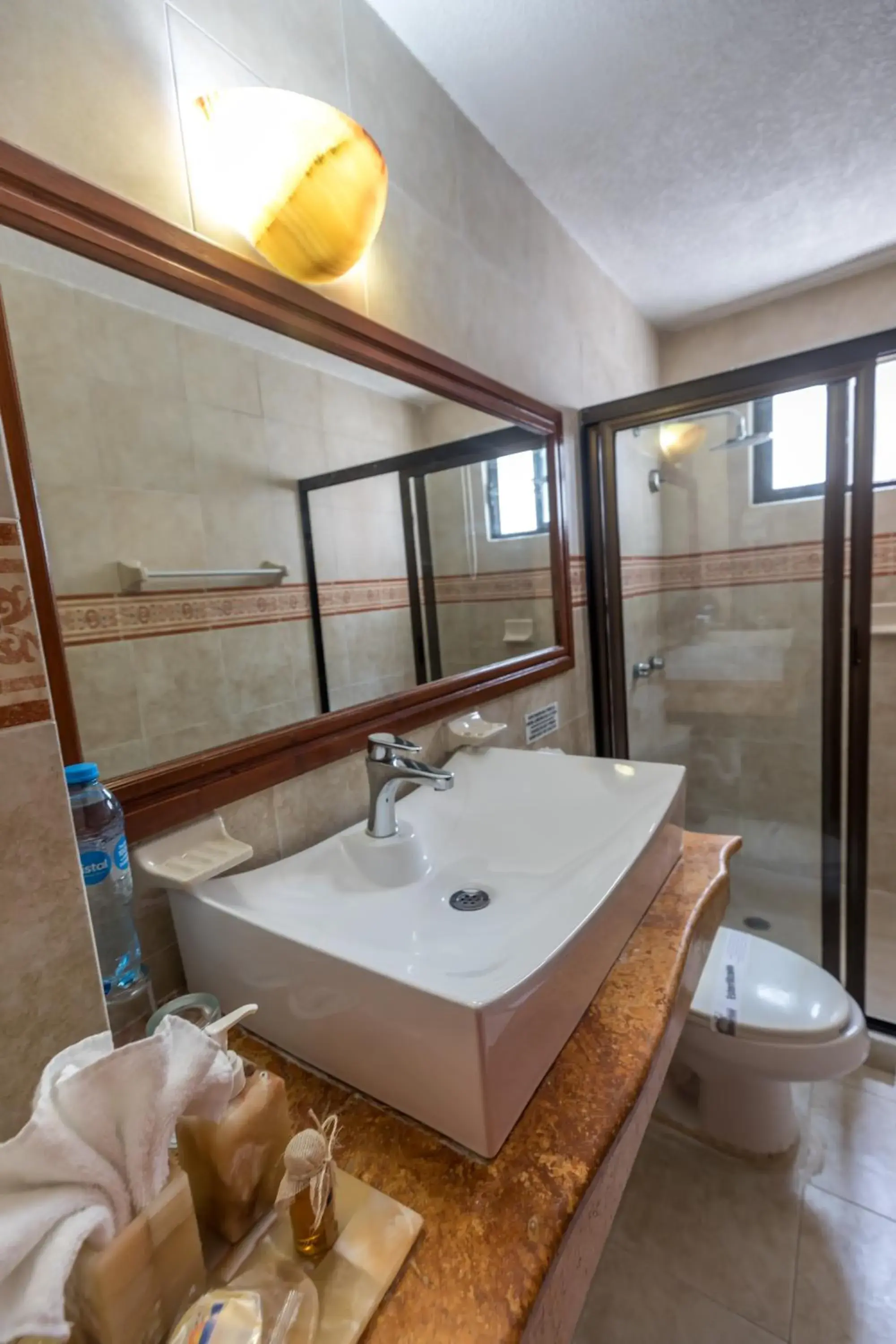 Bathroom in Hotel Las Golondrinas Bathroom in Hotel Las Golondrinas