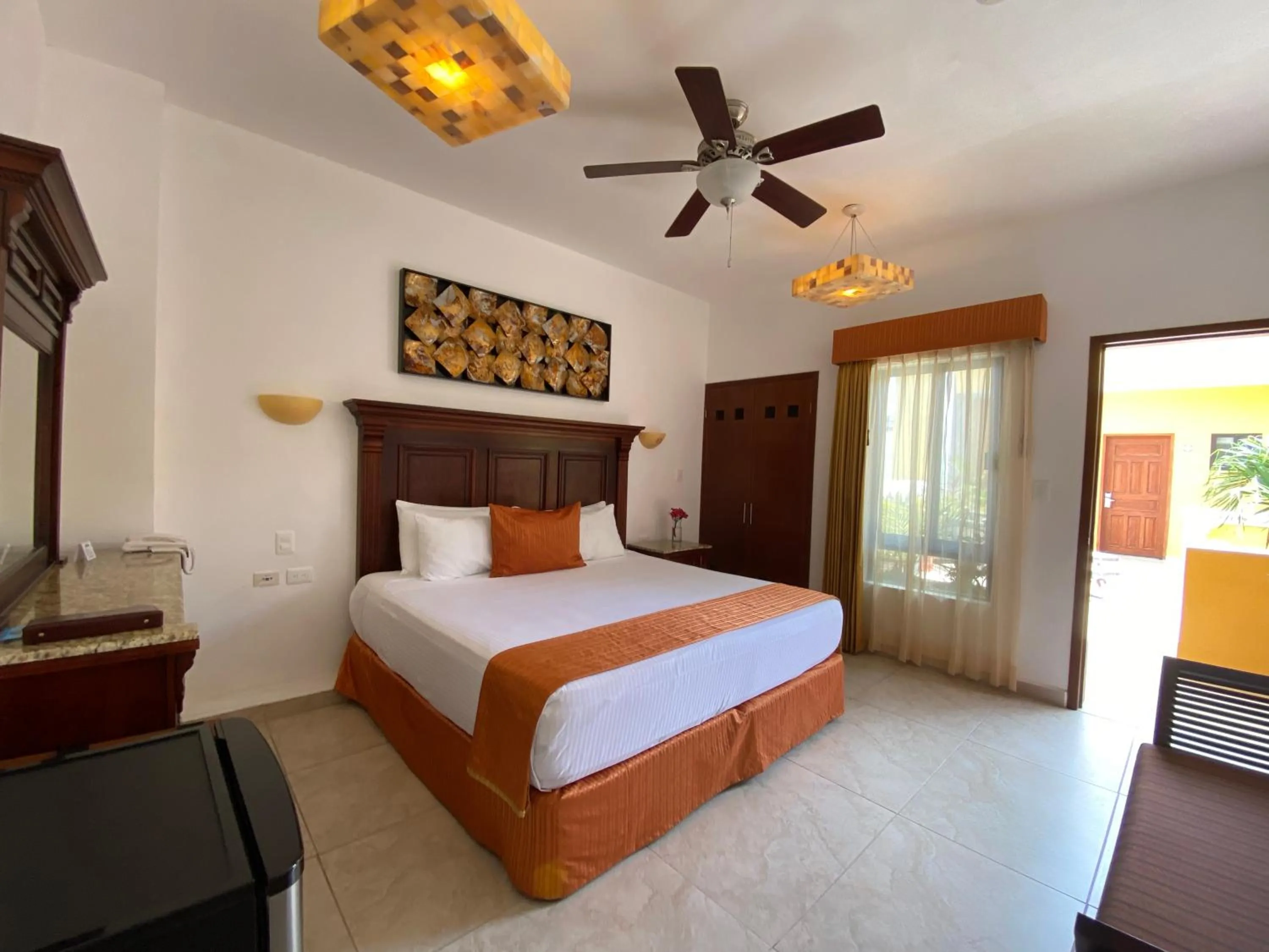 Photo of the whole room, Bed in Hotel Las Golondrinas