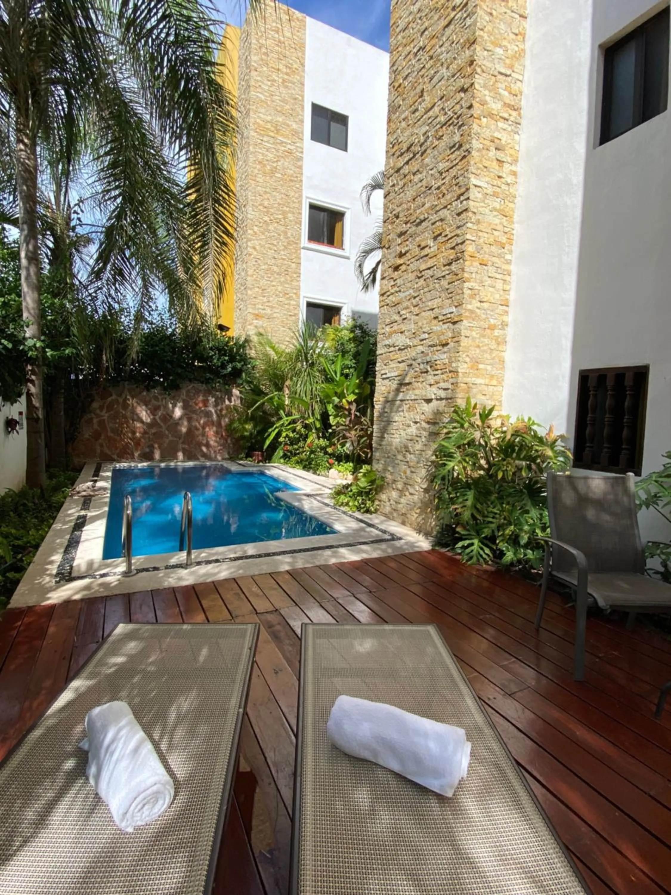 Balcony/Terrace in Hotel Las Golondrinas