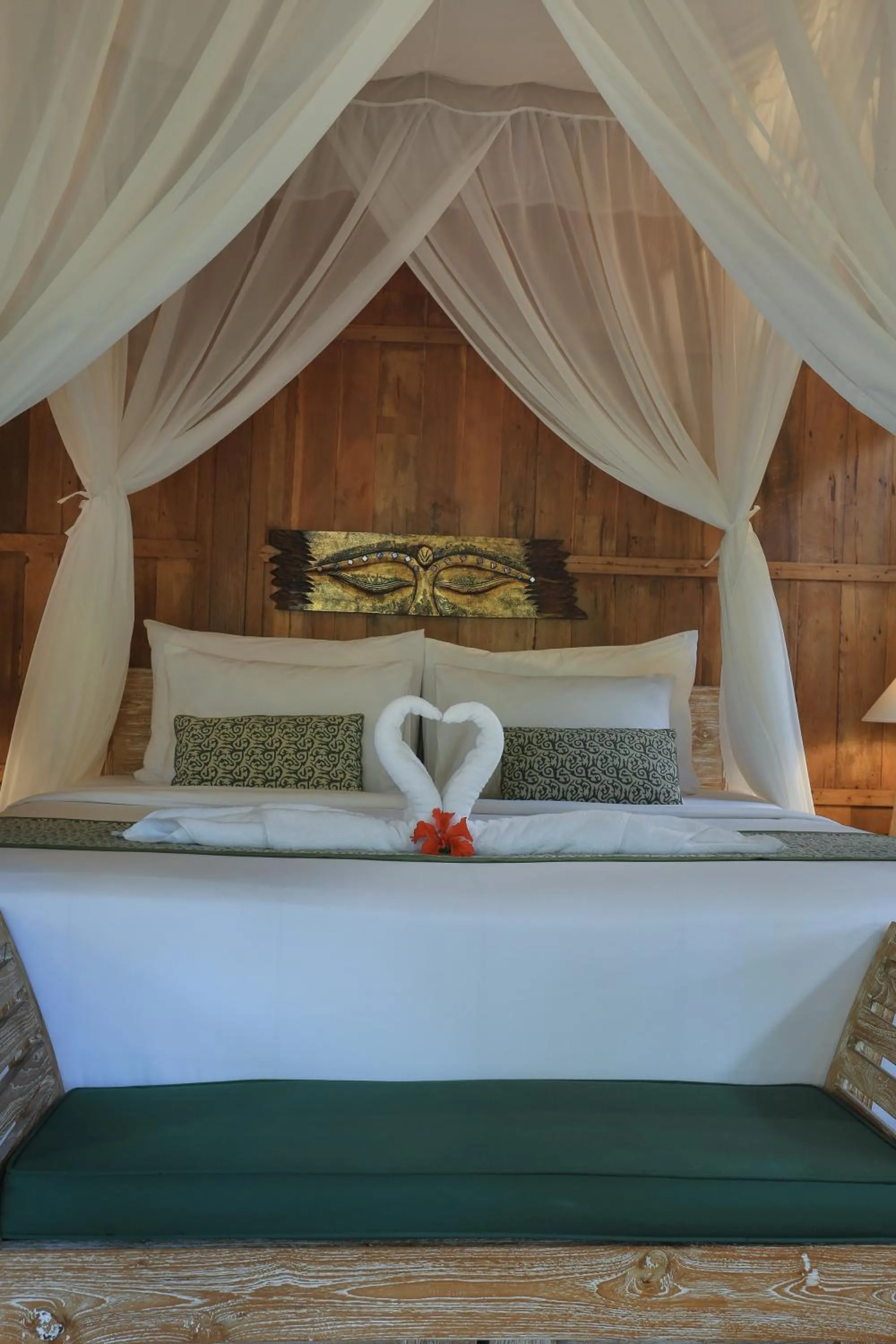 Bedroom, Bed in Maha Shanti Ubud Villa
