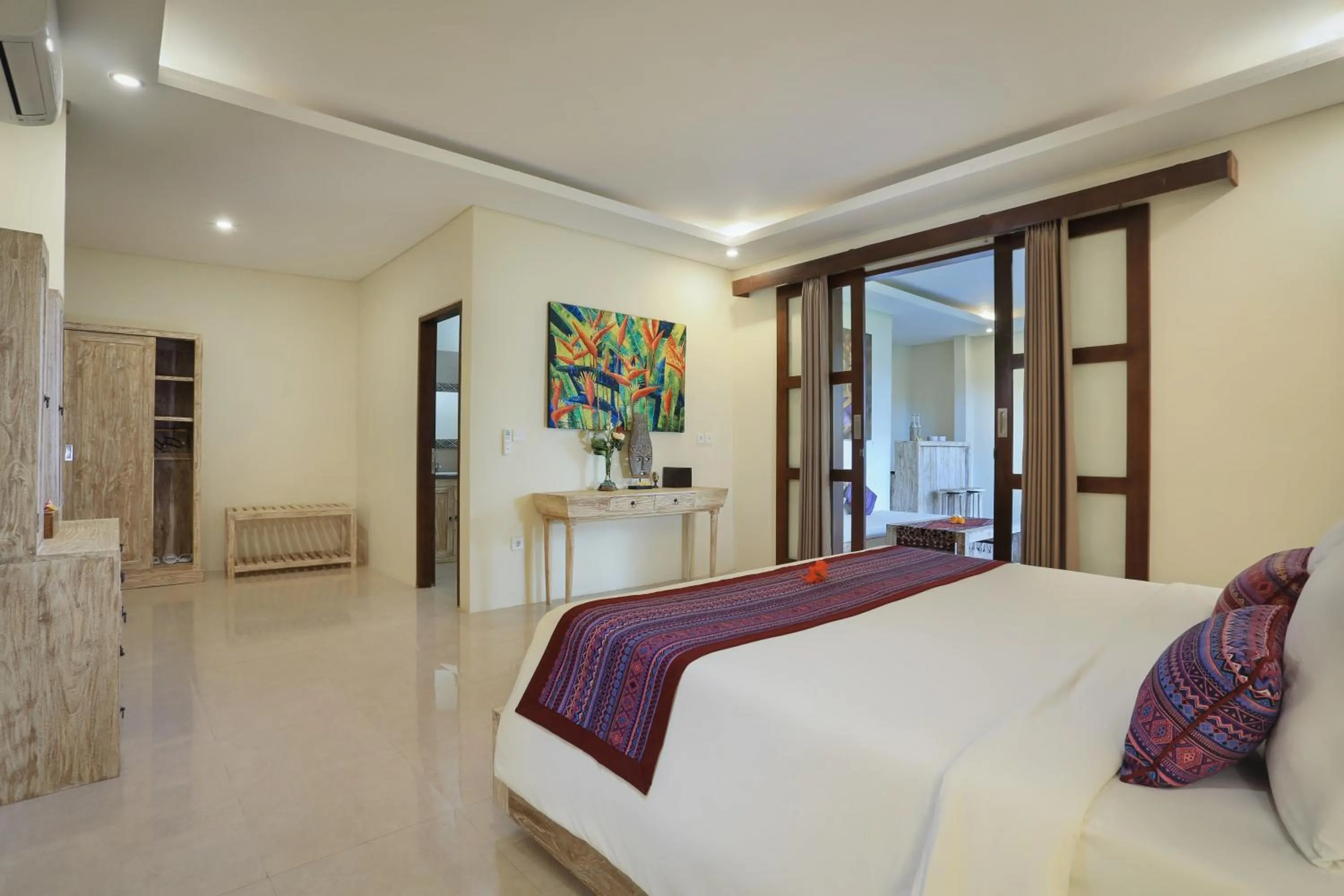 Bedroom, Bed in Maha Shanti Ubud Villa