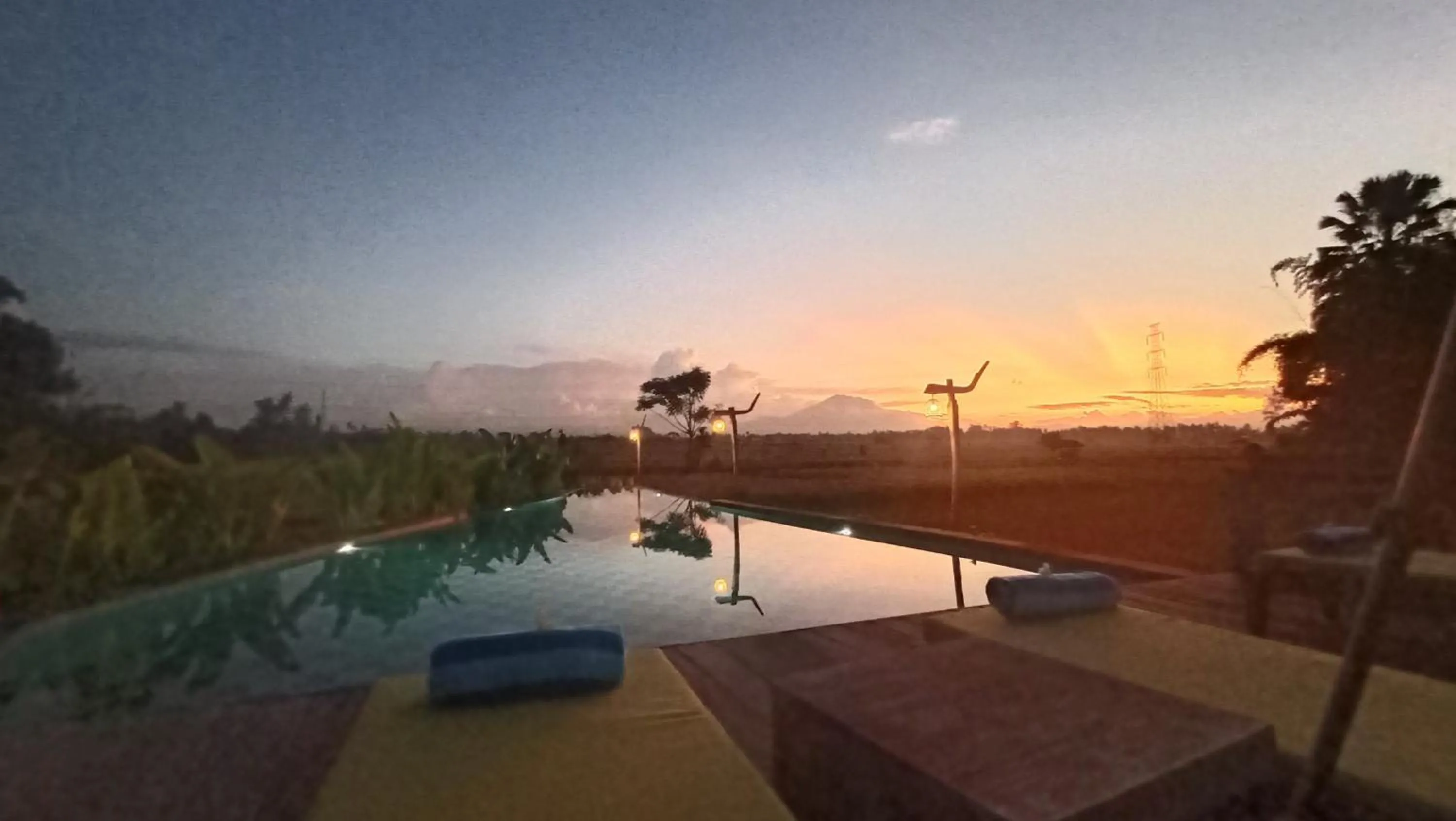Swimming pool in Maha Shanti Ubud Villa