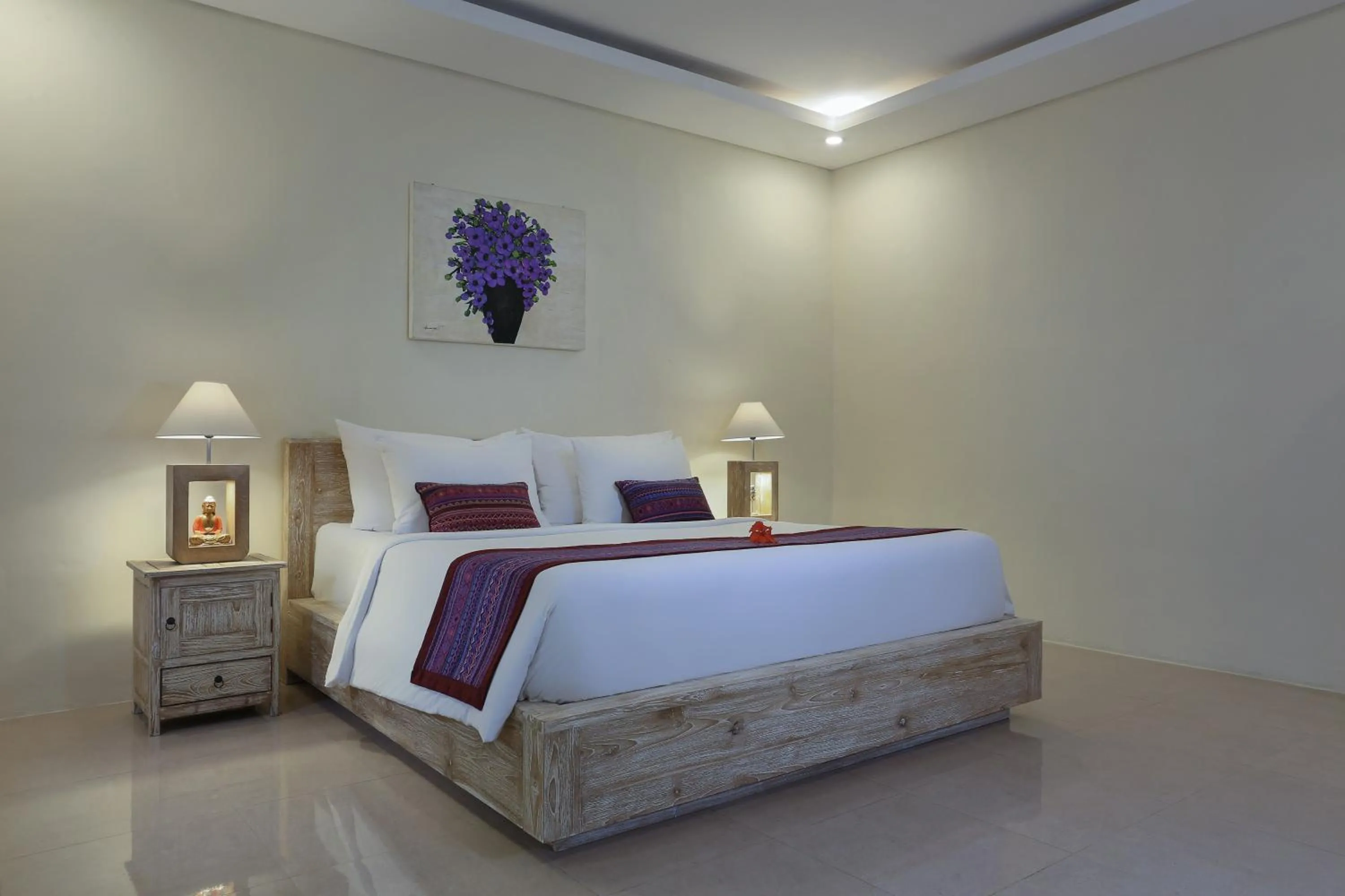 Bedroom, Bed in Maha Shanti Ubud Villa