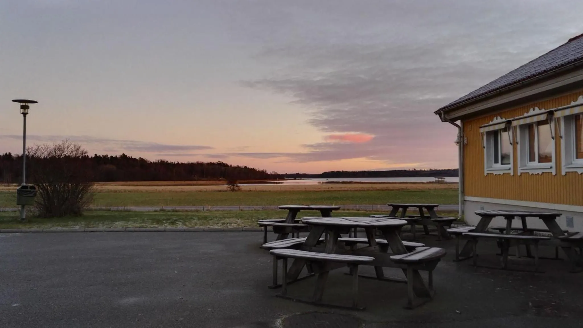 Patio in Håknäs Vandrarhem