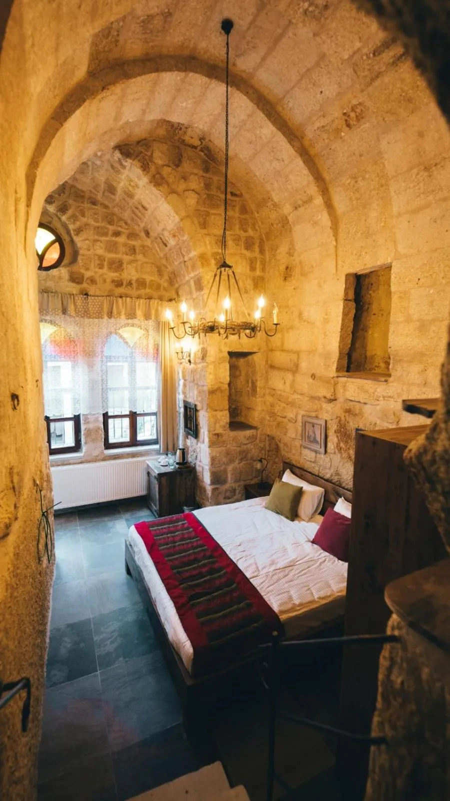 Photo of the whole room, Bed in Cappadocia Old Houses