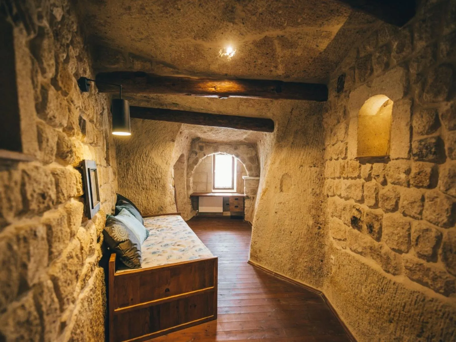 Seating area, Bed in Cappadocia Old Houses