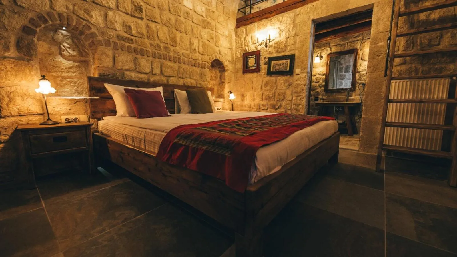 Bedroom, Bed in Cappadocia Old Houses