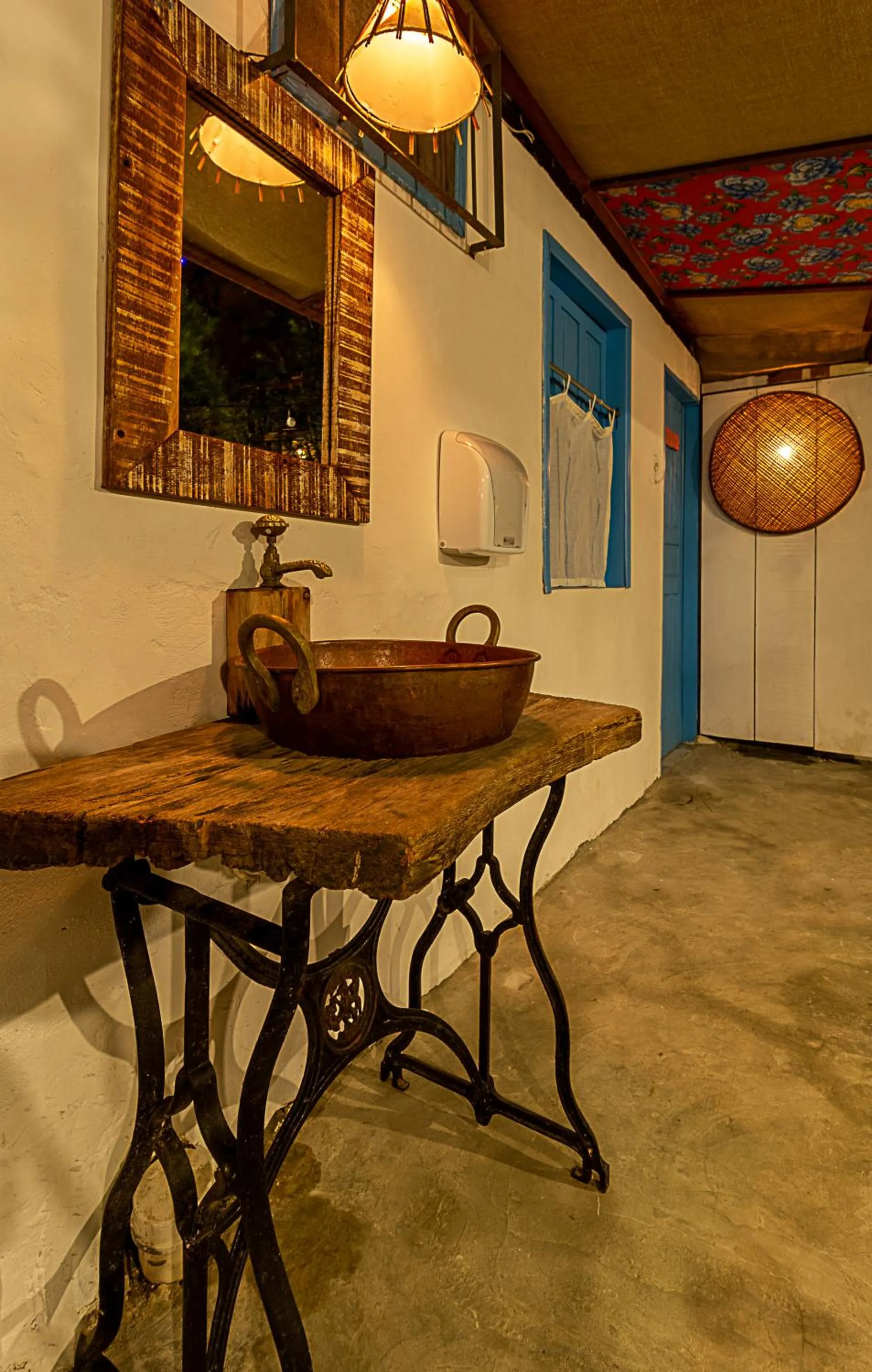 Decorative detail in Pousada Astral Mucugê